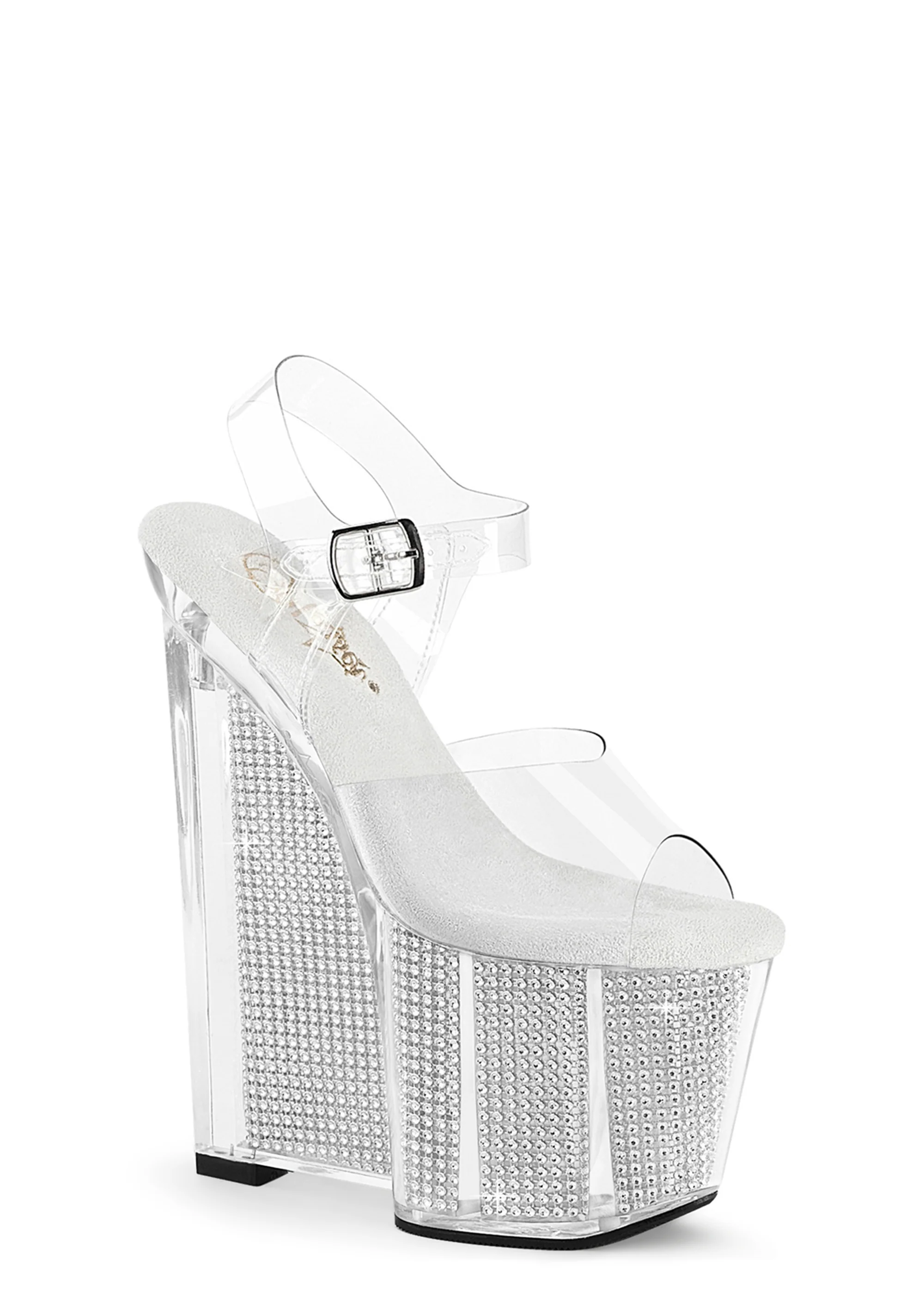 Amaze-808SRS Rhinestone Platform Sandals - Image 2