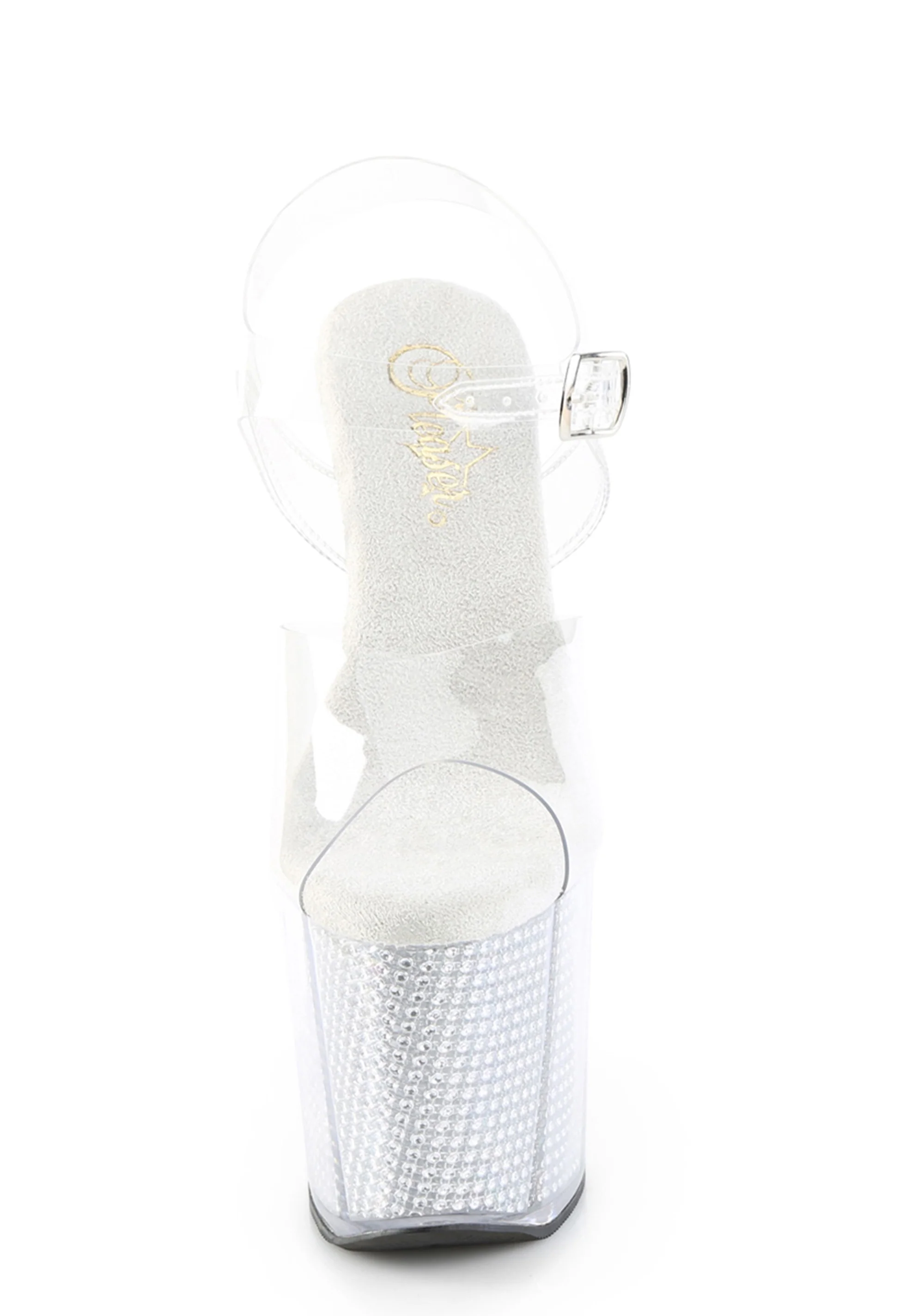 Amaze-808SRS Rhinestone Platform Sandals - Image 3