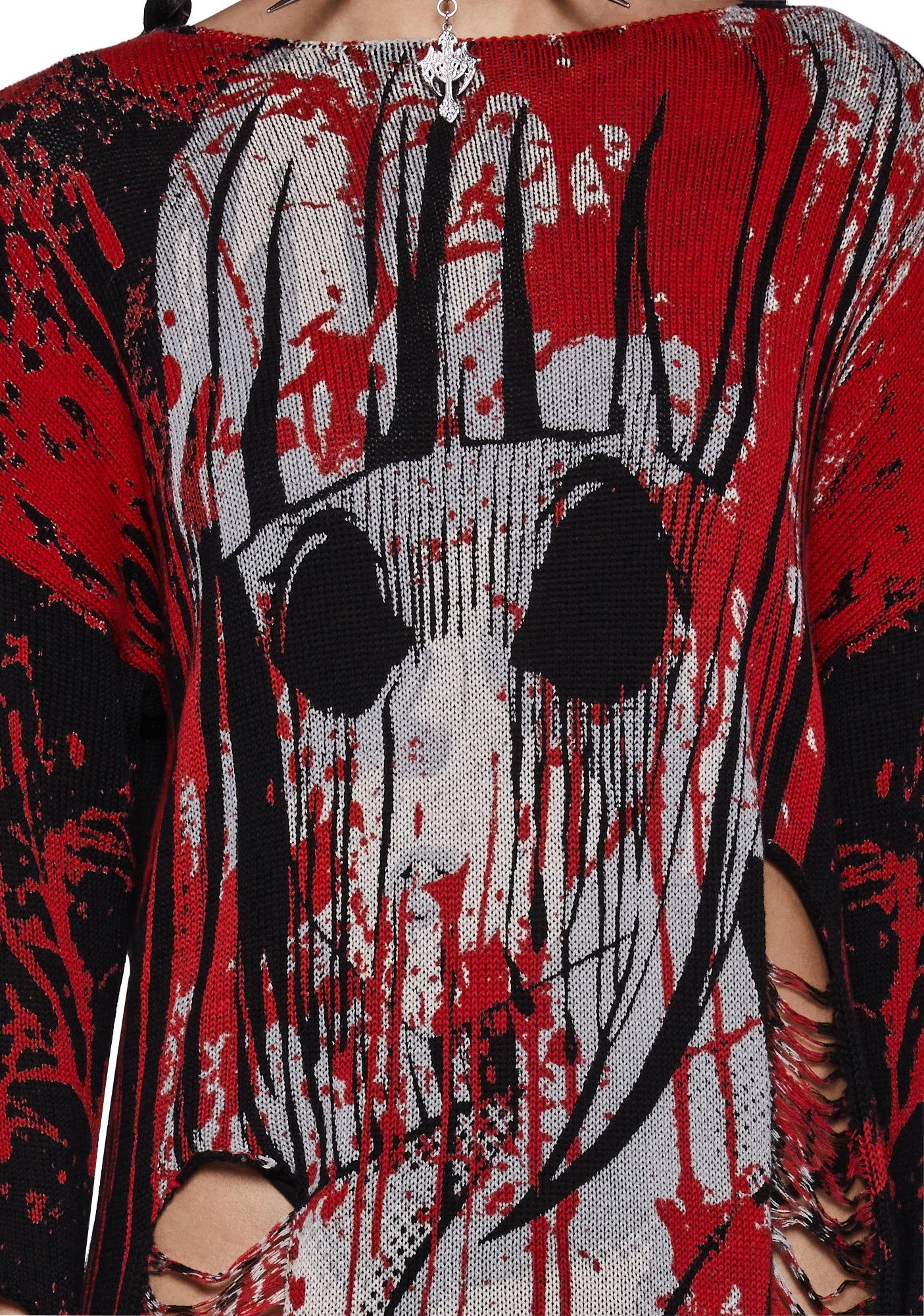 Analog Horror Oversized Sweater - Image 5