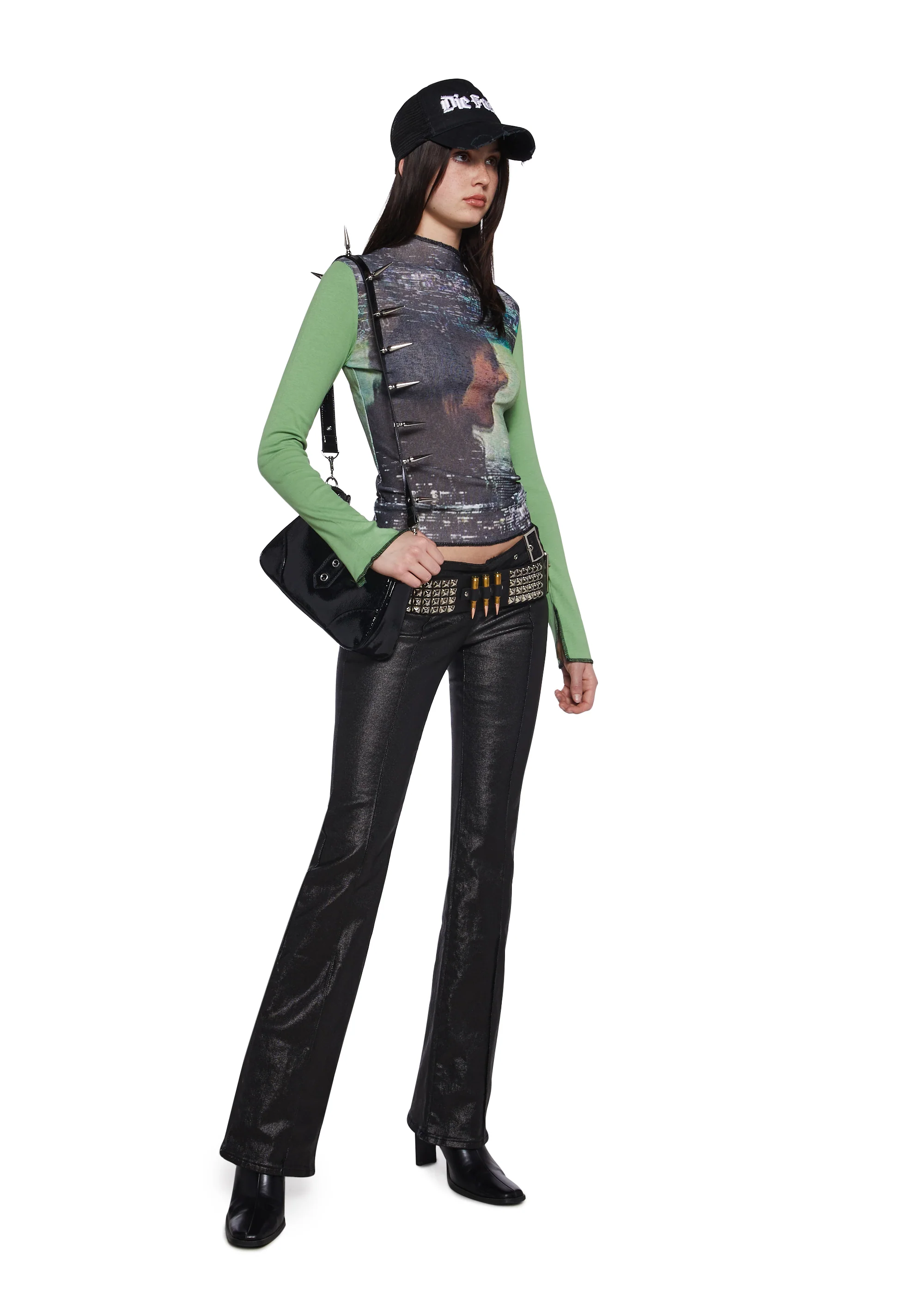 Analogue Long Sleeve Top - Image 2