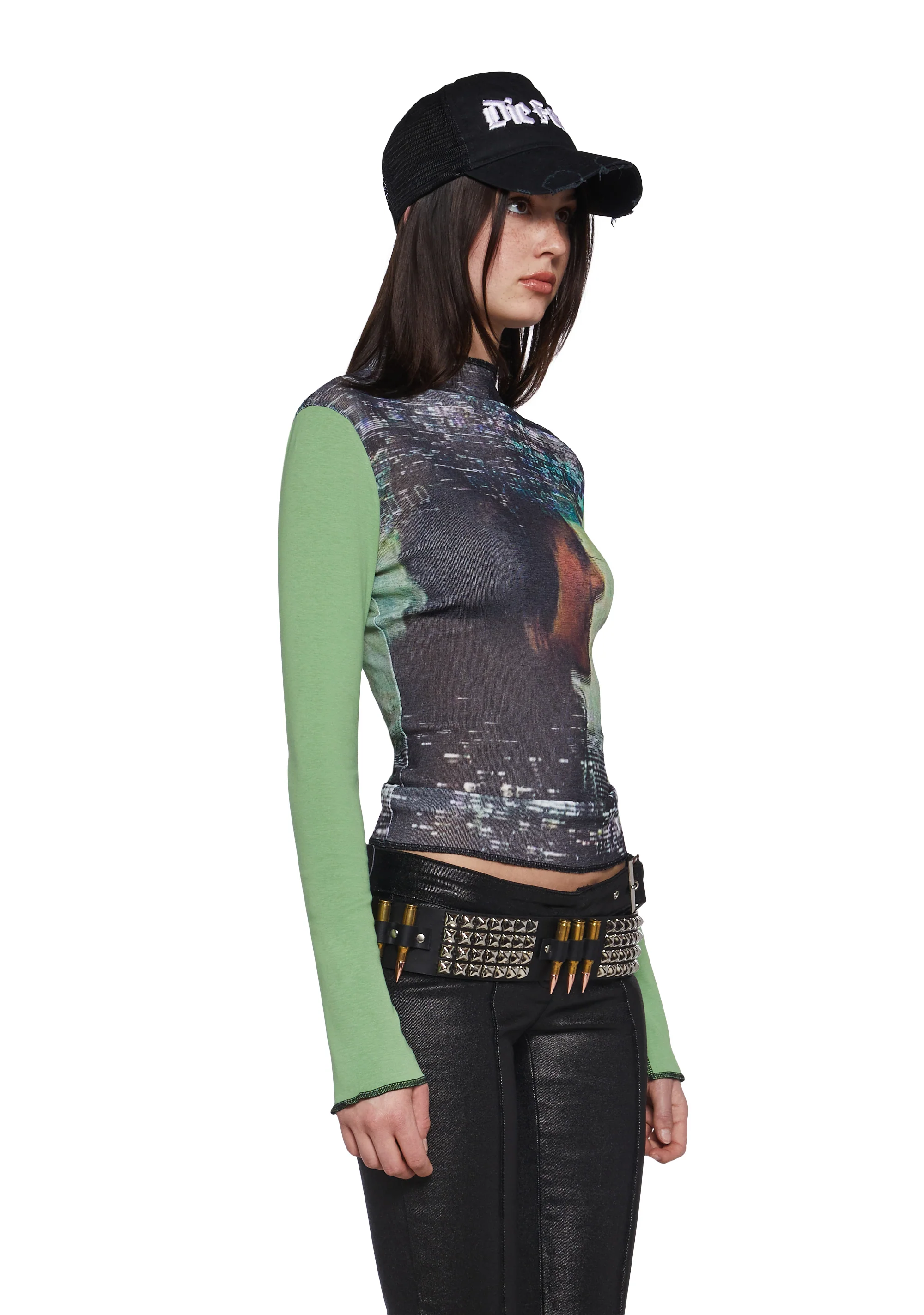 Analogue Long Sleeve Top - Image 3