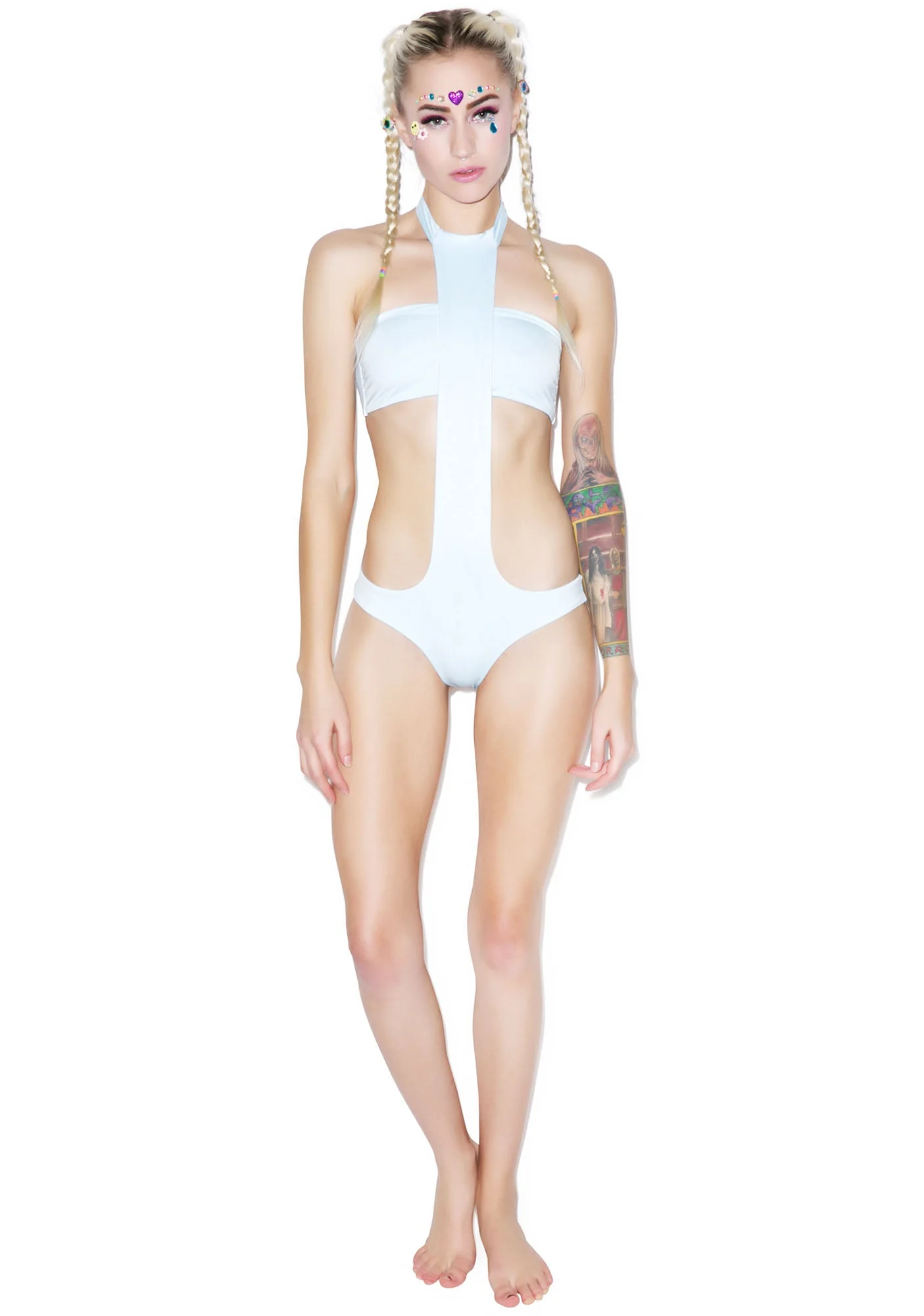 Andi One Piece Swimsuit - Light Blue - Image 5