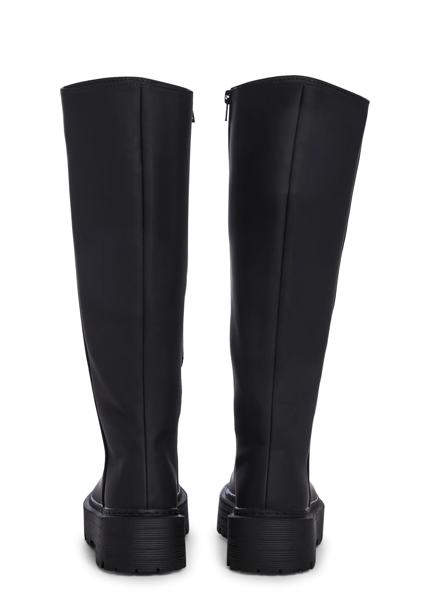 Aneira Knee High Boots - Black - Image 4
