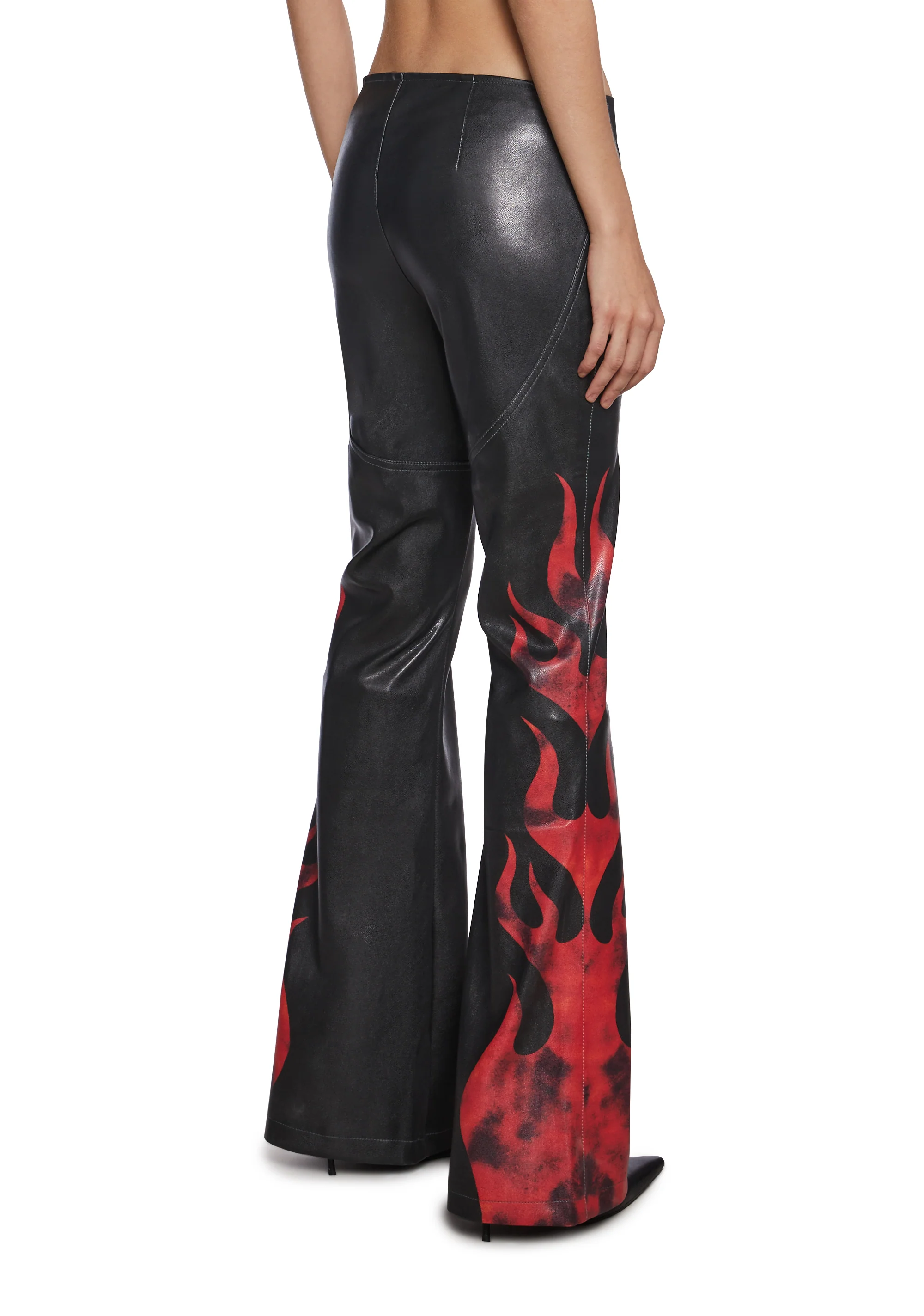 Angel Aflame Lace-Up Pants - Image 4