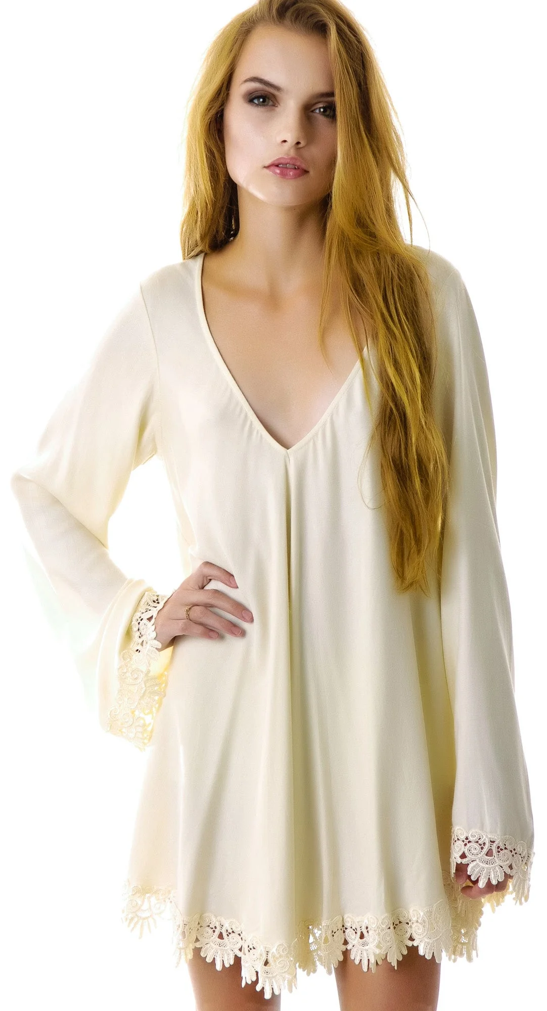 Angelic Dress - Black - Image 2