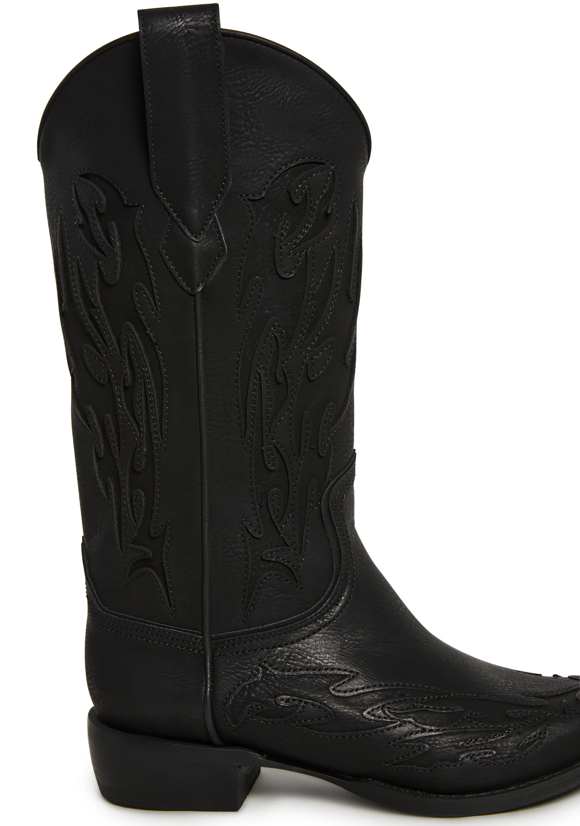 Femme Revolt Cowboy Boots - Black - Image 2