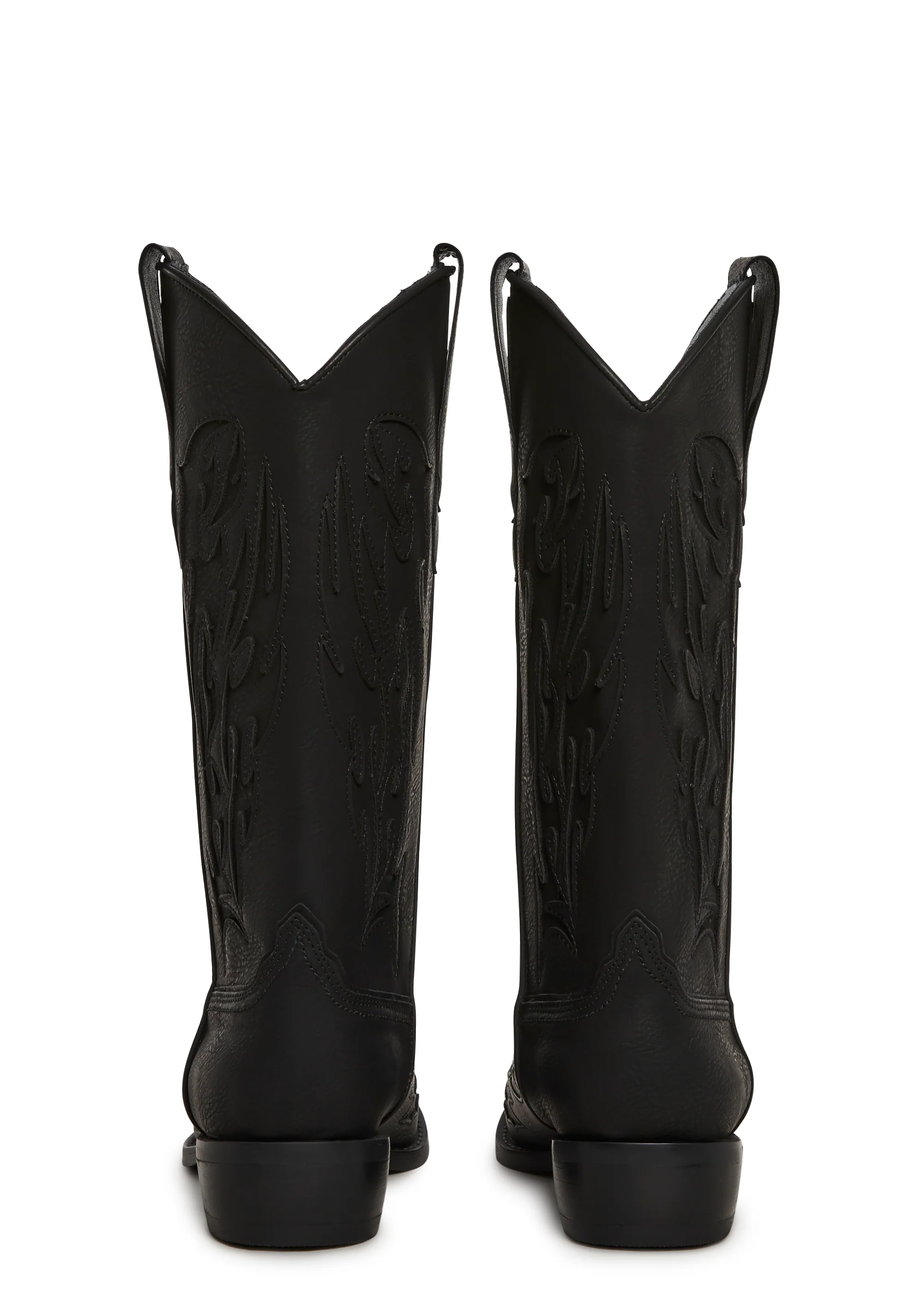 Femme Revolt Cowboy Boots - Black - Image 4