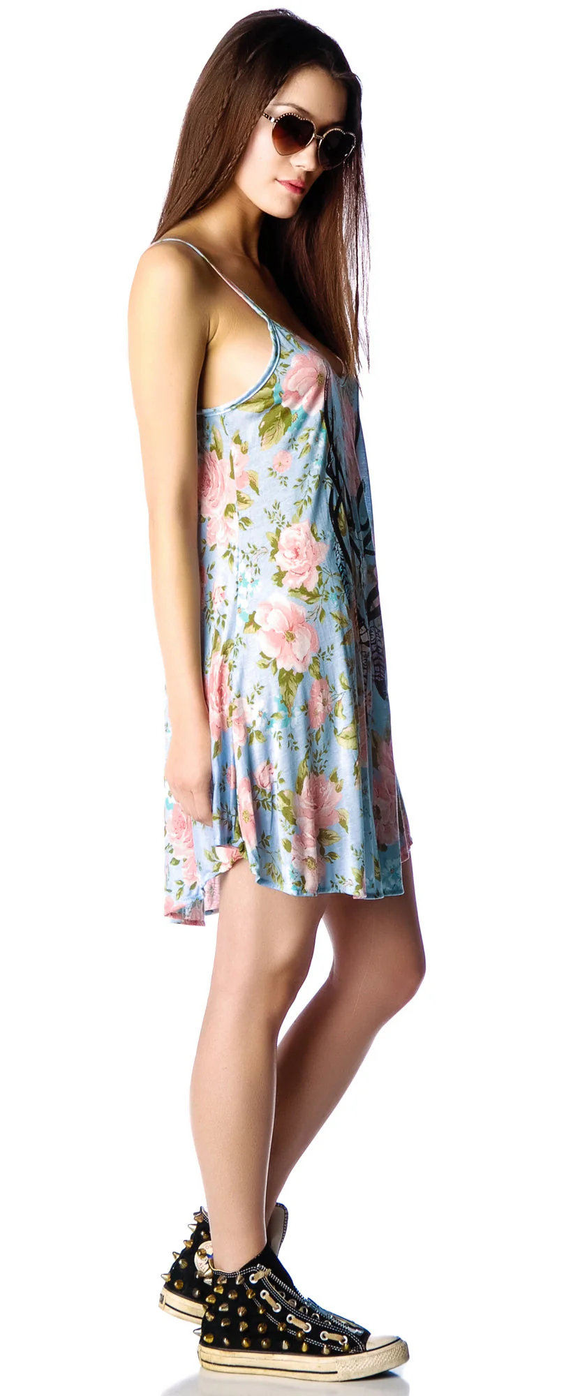 Antler Feathers Slip Dress - Off White - Image 15