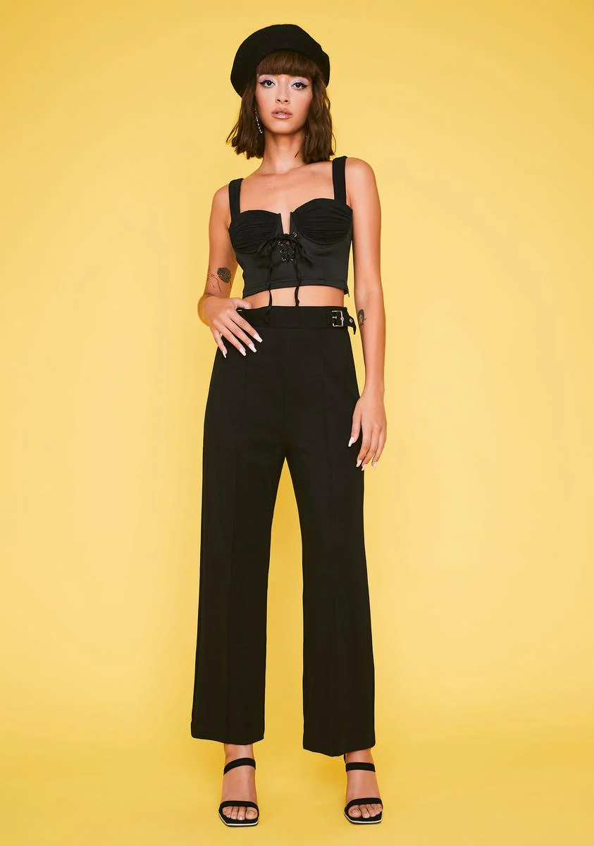 Anything But Basic Satin Bustier - Image 3