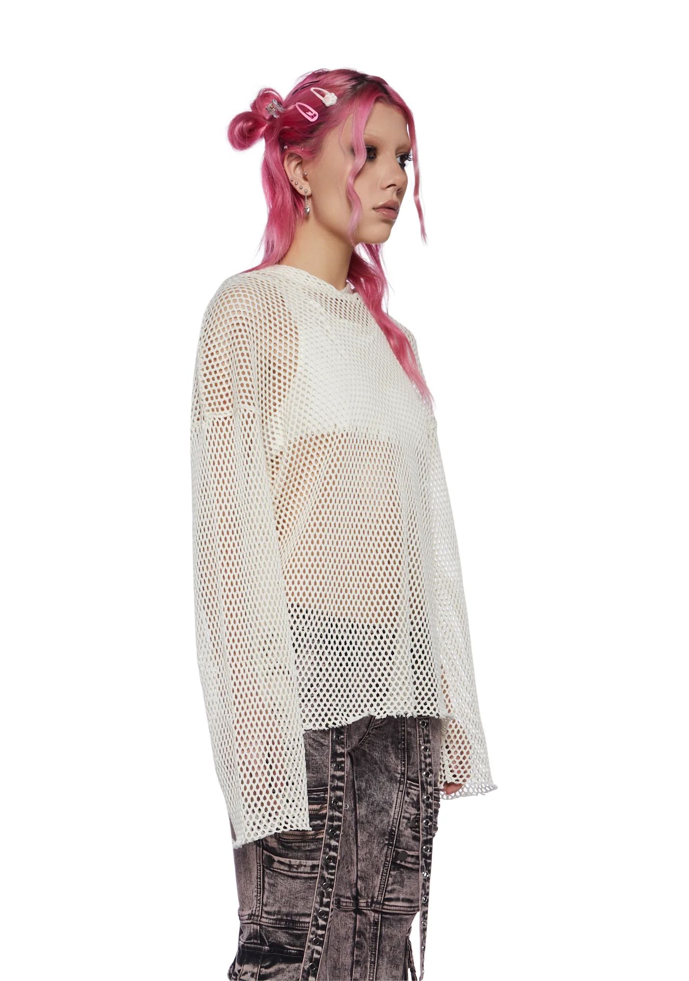 Aphex Cropped Hoodie - Image 3