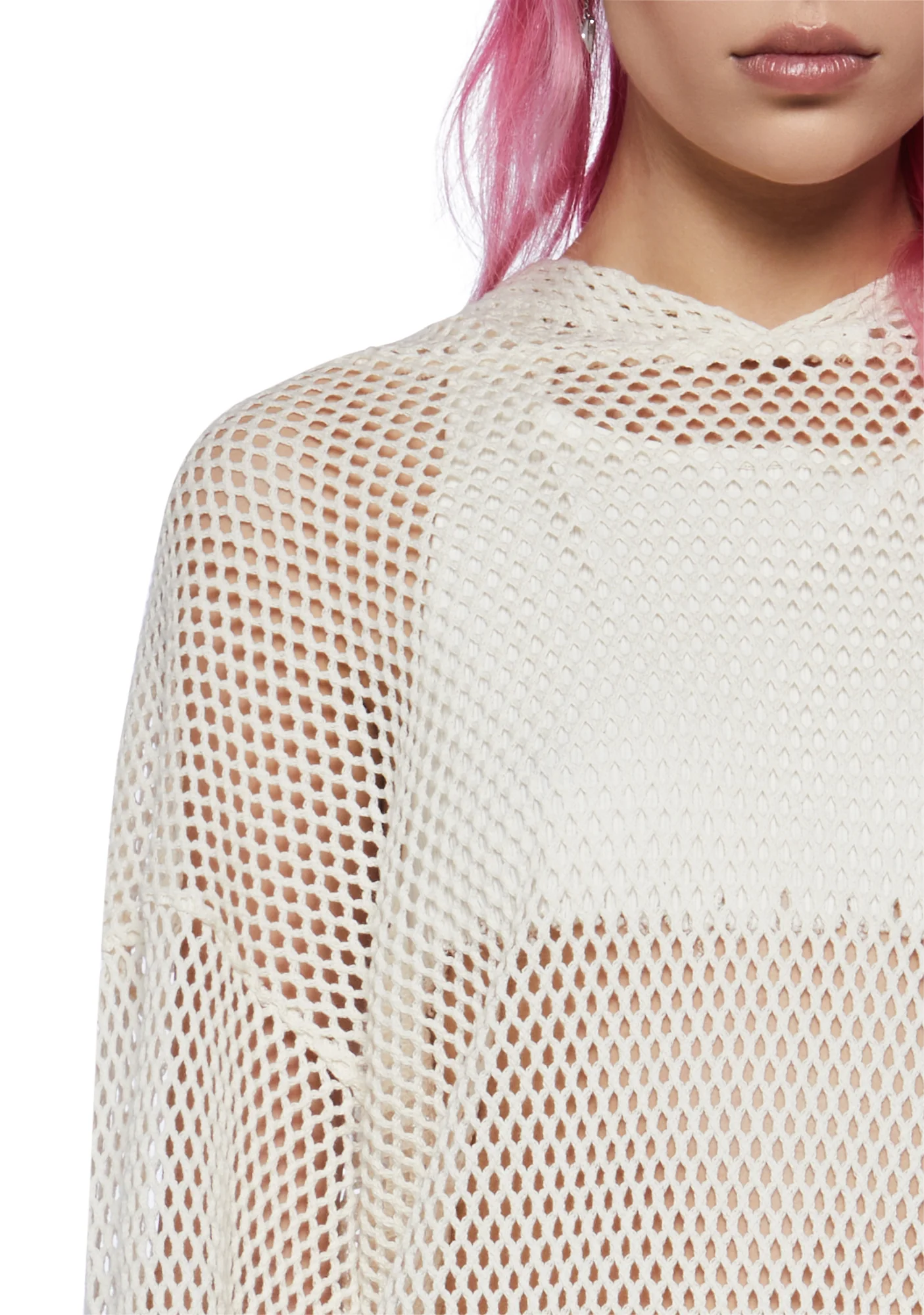 Aphex Cropped Hoodie - Image 5