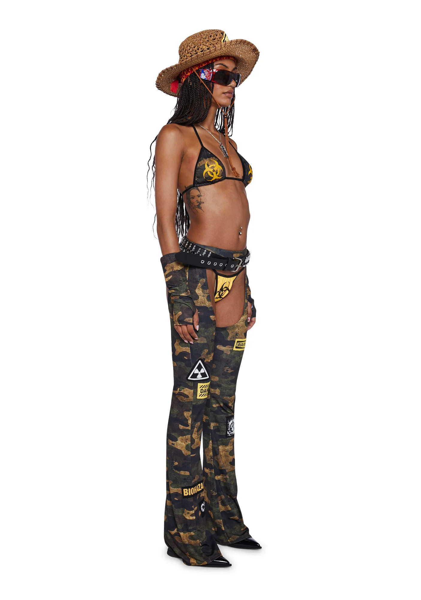 Apocalyptic Cowgirl Costume Set - Image 3