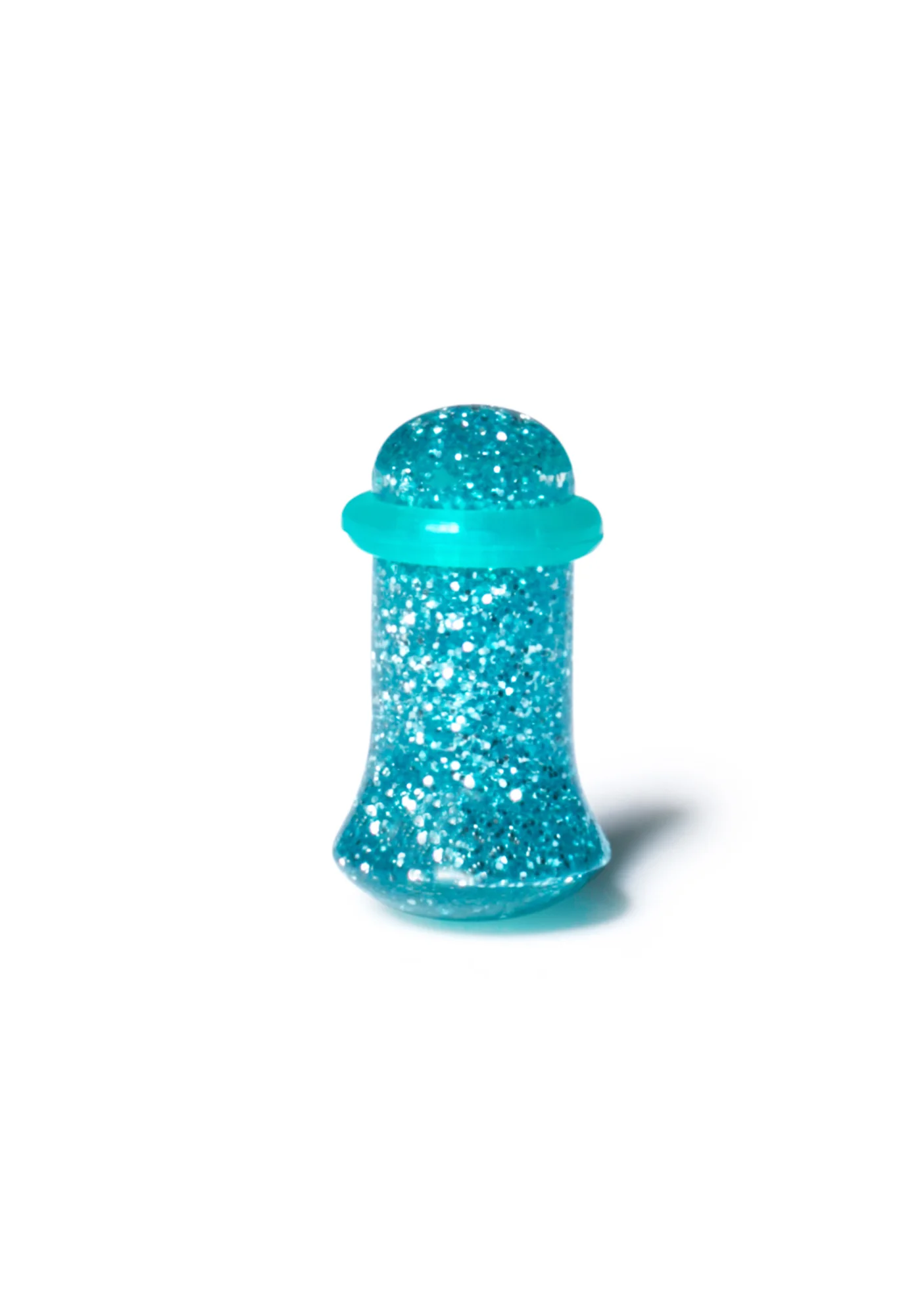 Aqua Dreams Gauged Glitter Plugs - Image 7