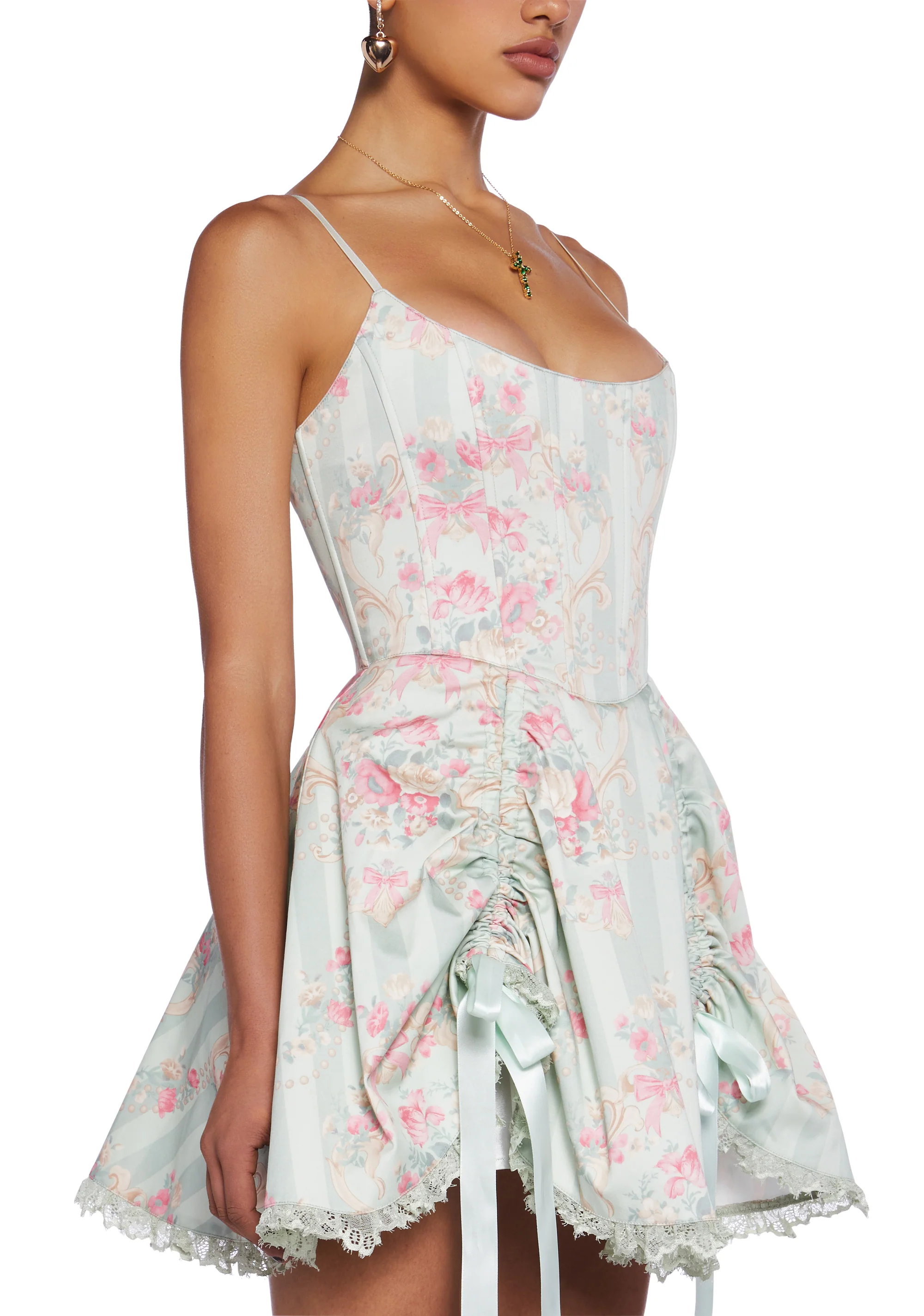 Ardent Affection Corset Mini Dress - Image 3