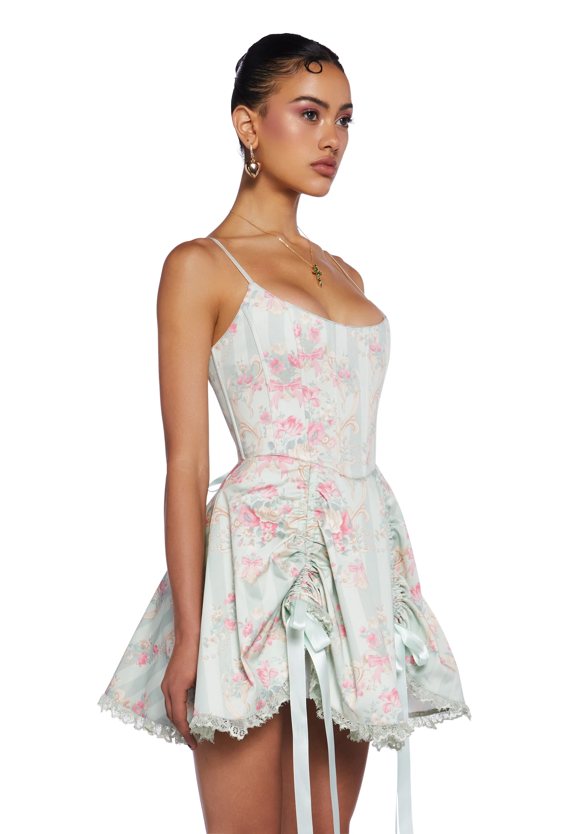 Ardent Affection Corset Mini Dress - Image 4