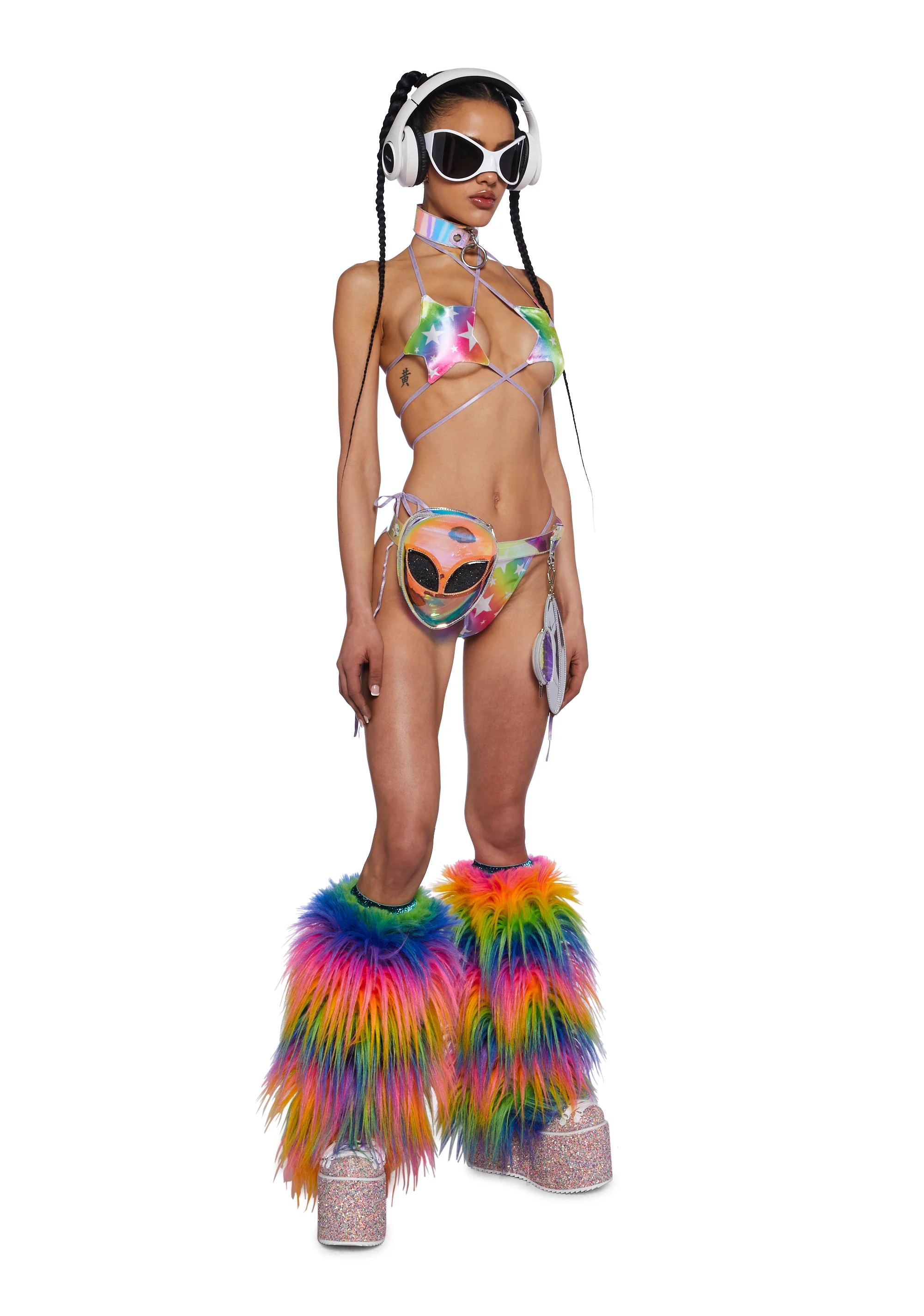 Alien Zone Fanny Pack - Iridescent - Image 7