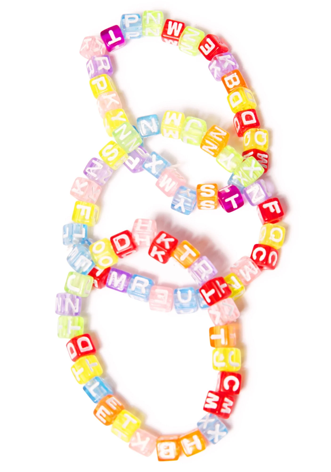 Around Da Block Beaded Bracelets - Black - Image 5