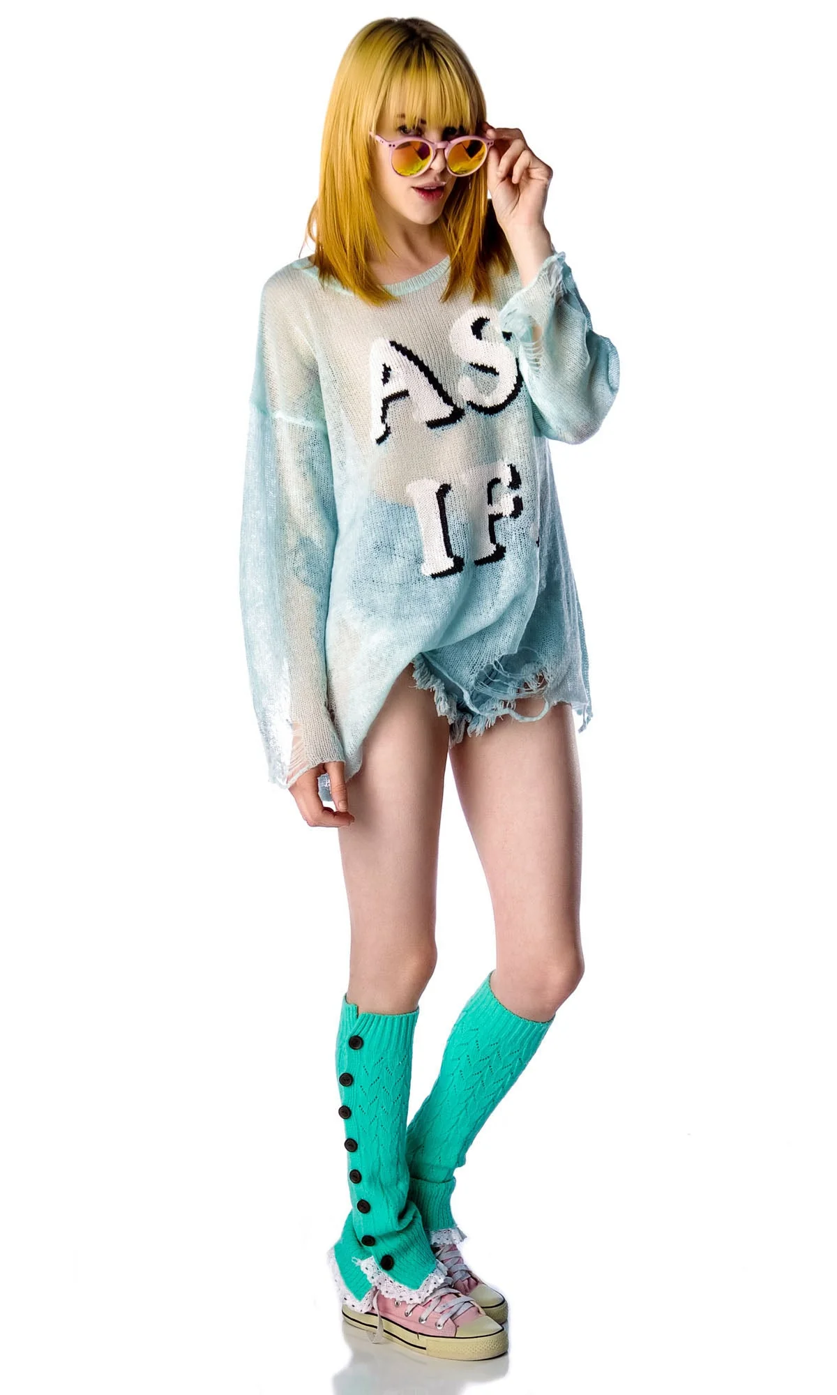 As If Lennon Sweater - Pink - Image 9