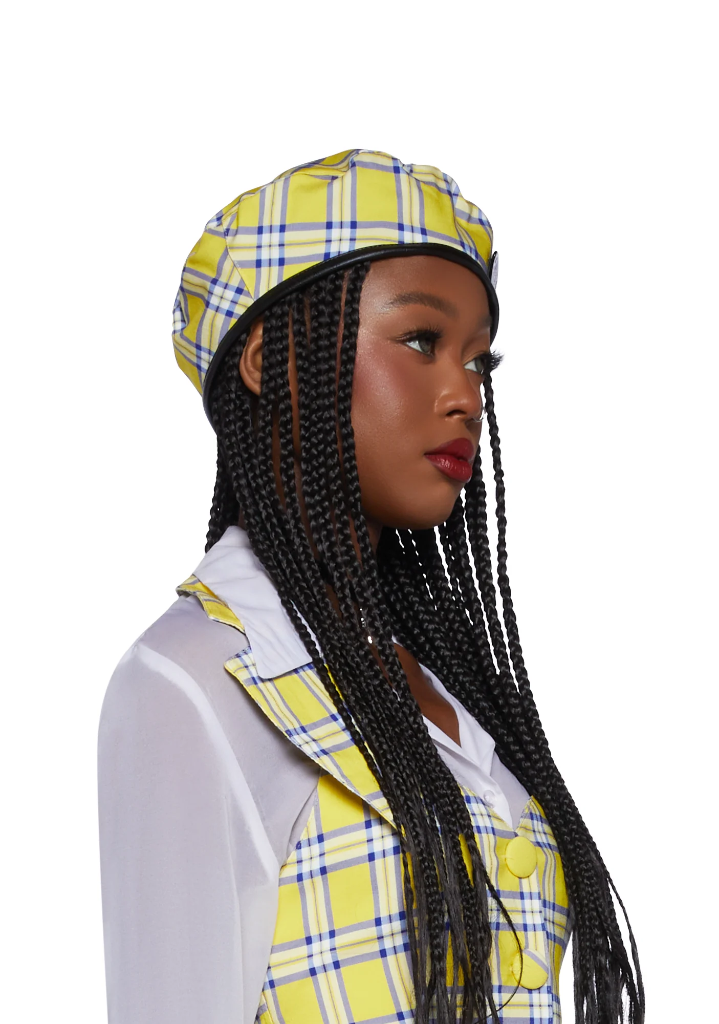 As If Plaid Beret - Image 2
