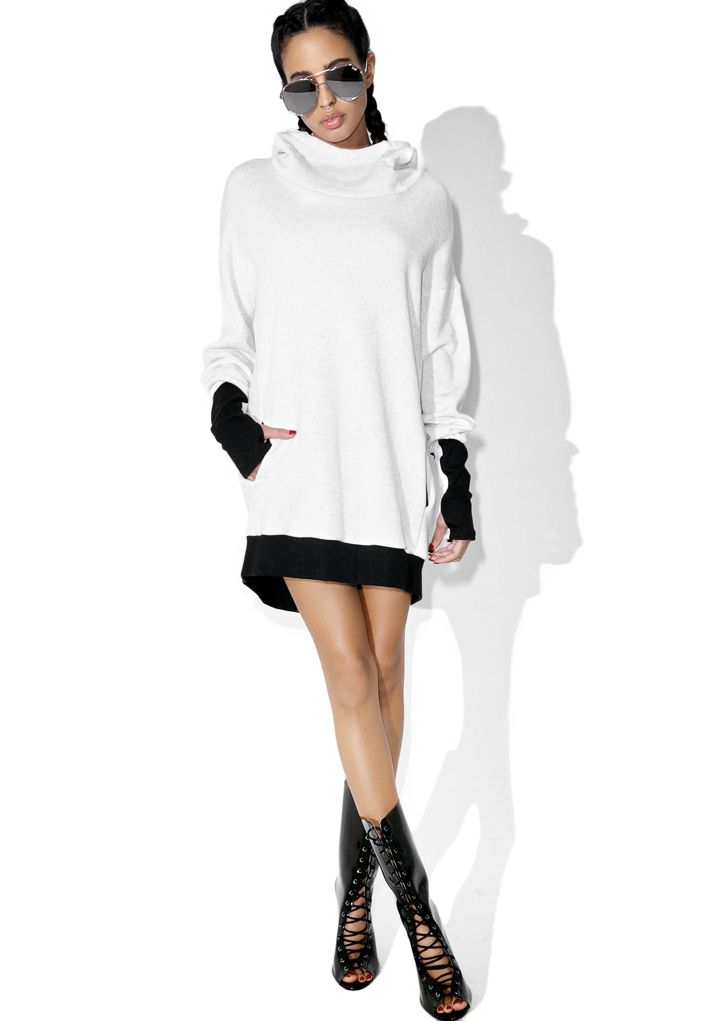 Ash French Terry Hoodie - Image 5