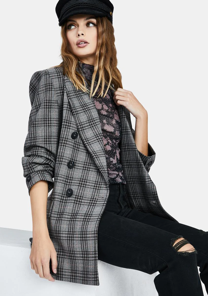 Ashby Plaid Blazer - Image 2