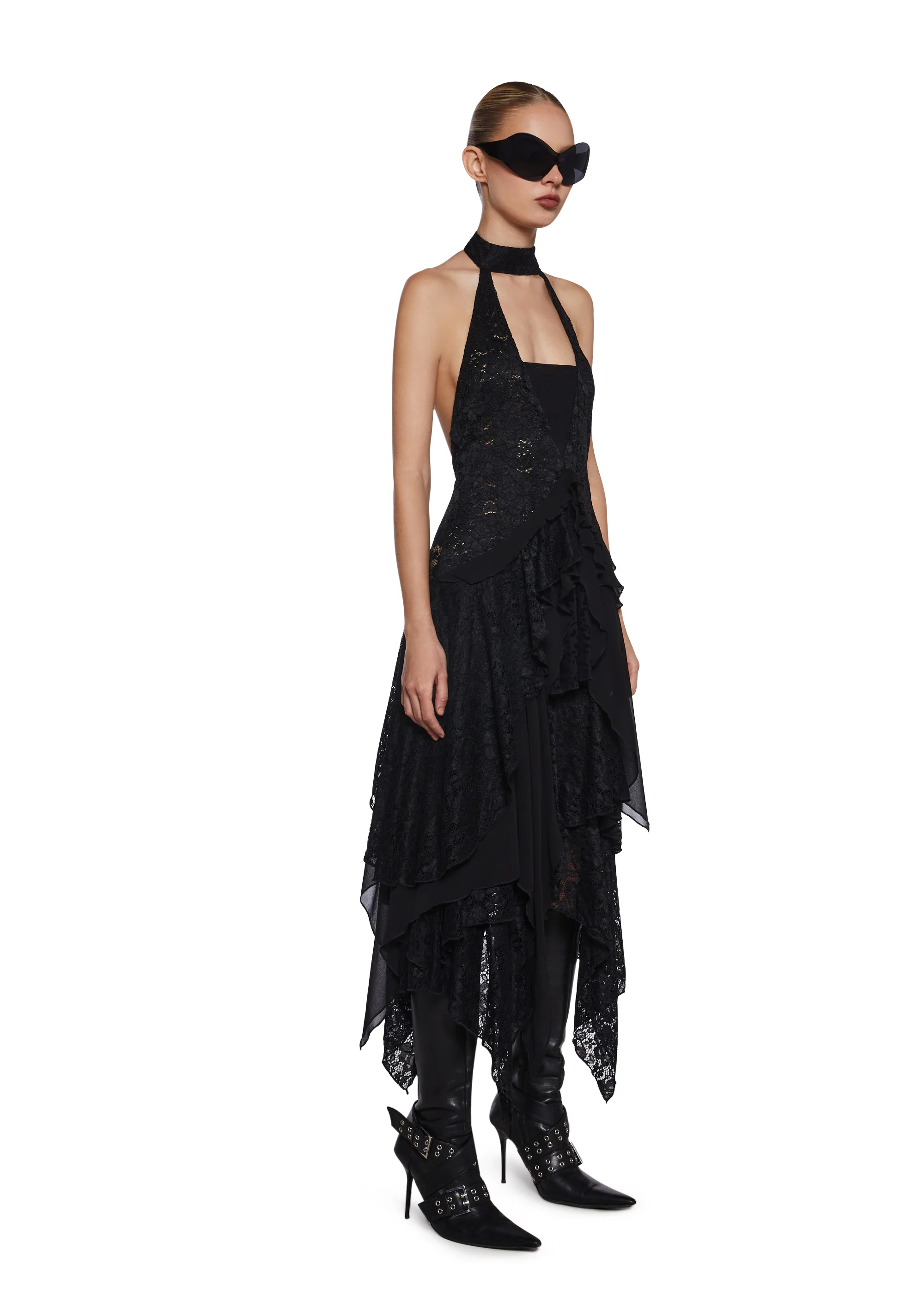 Assertive Beauty Lace Midi Dress - Image 3