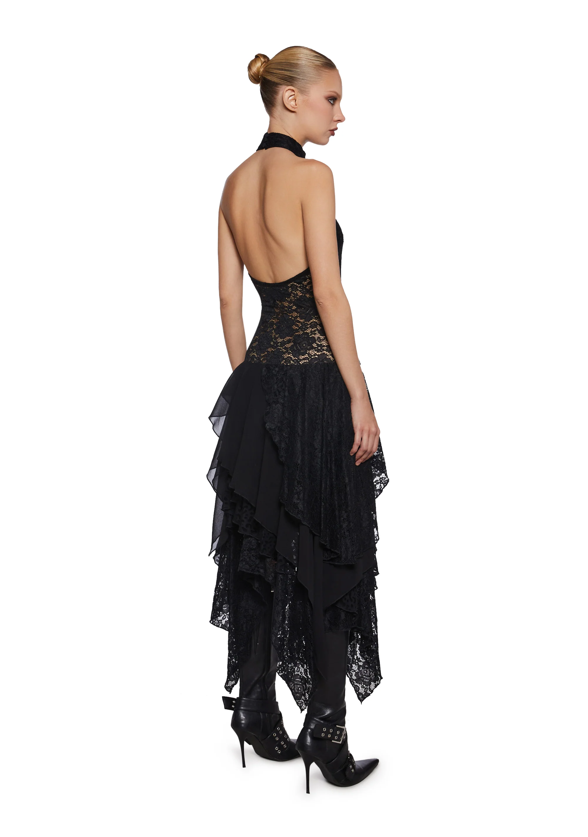 Assertive Beauty Lace Midi Dress - Image 4