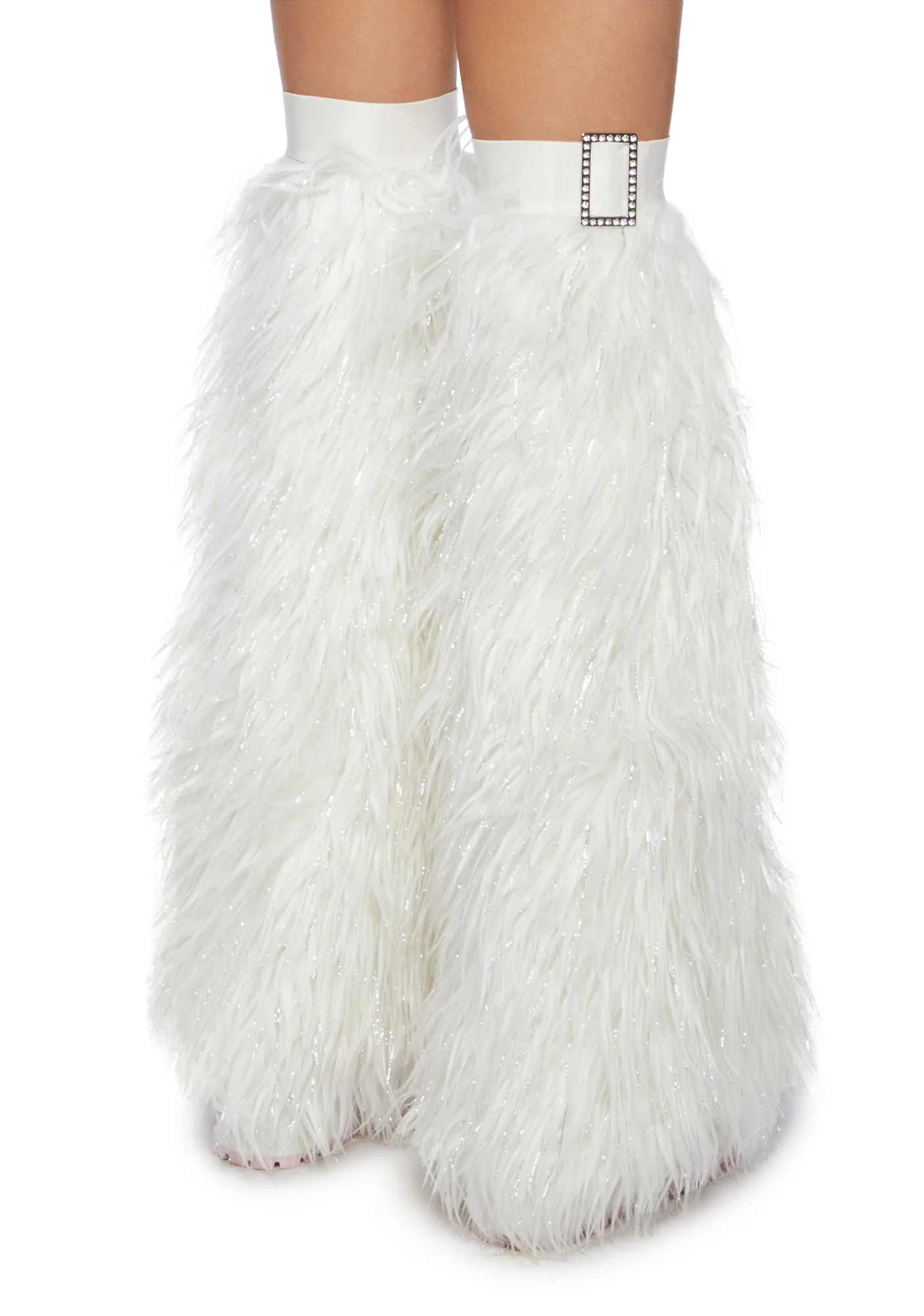 Astro Arctic Faux Fur Leg Warmers - Image 3