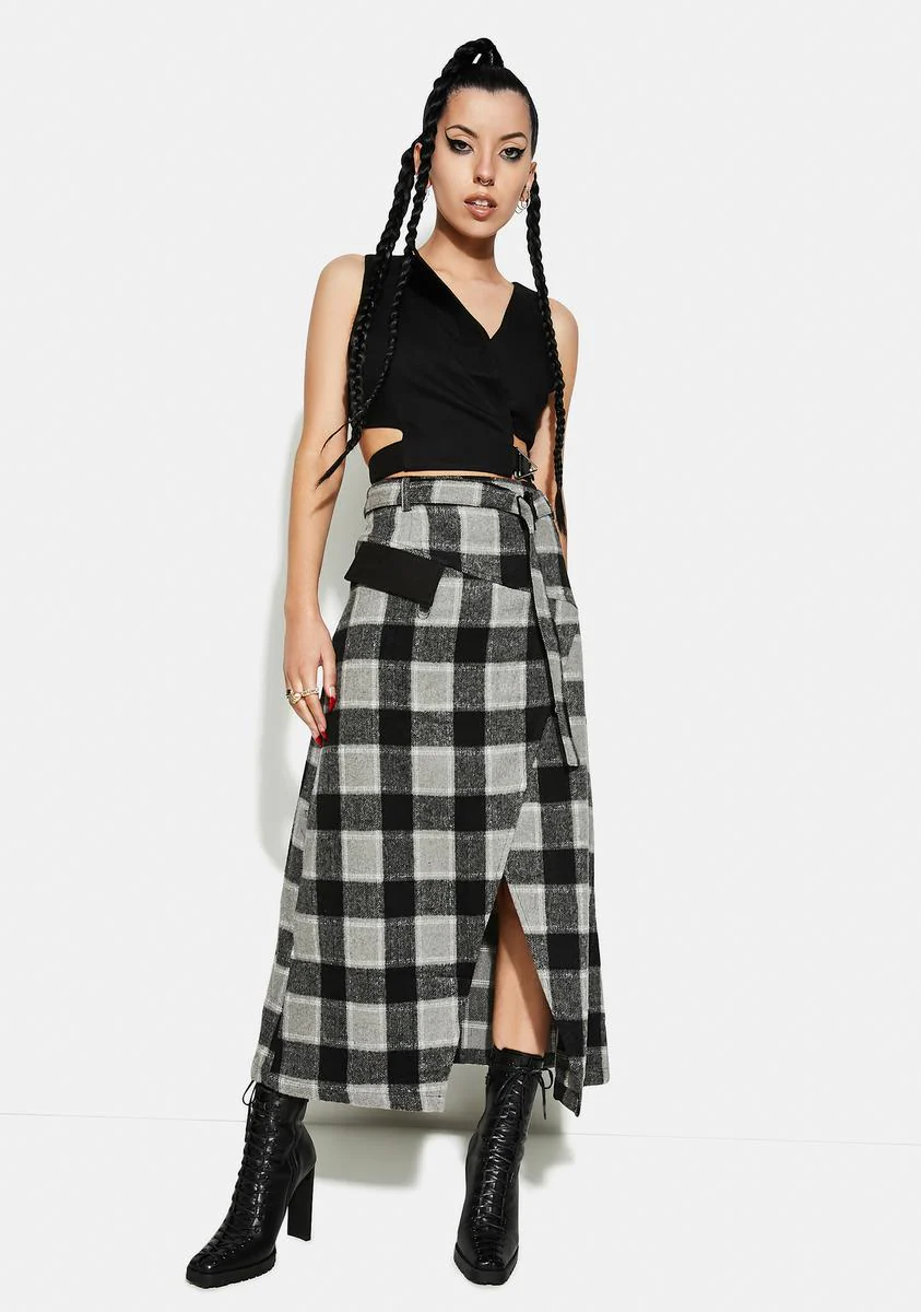 Asymmetric Lapel Short Waistcoat - Image 3