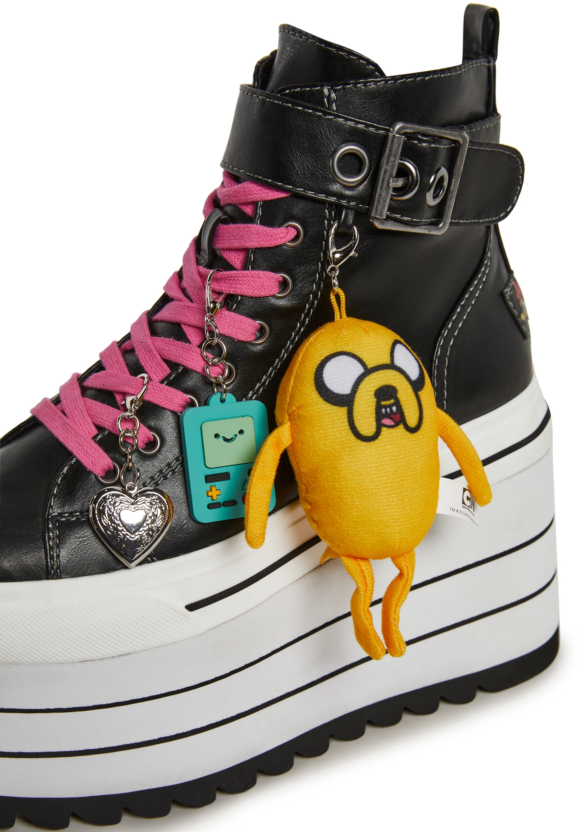 Adventure Time Charm Platform Sneakers - Image 6
