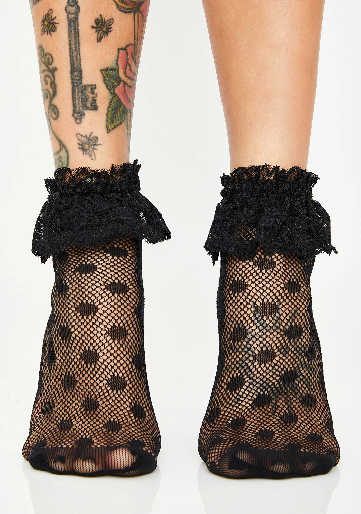 Attention On Me Fishnet Socks - Image 2