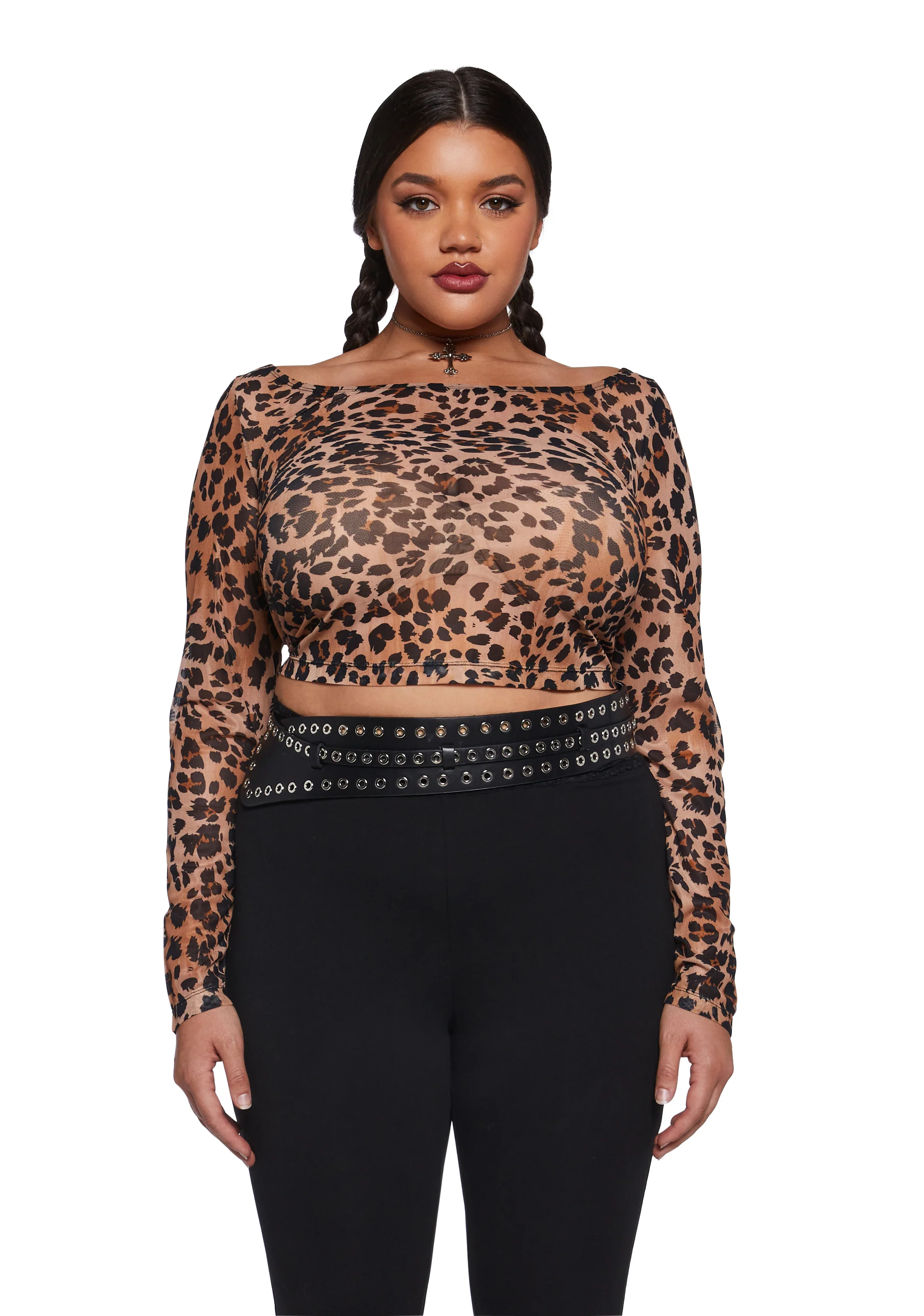 Audacious Aura Mesh Top - Image 6