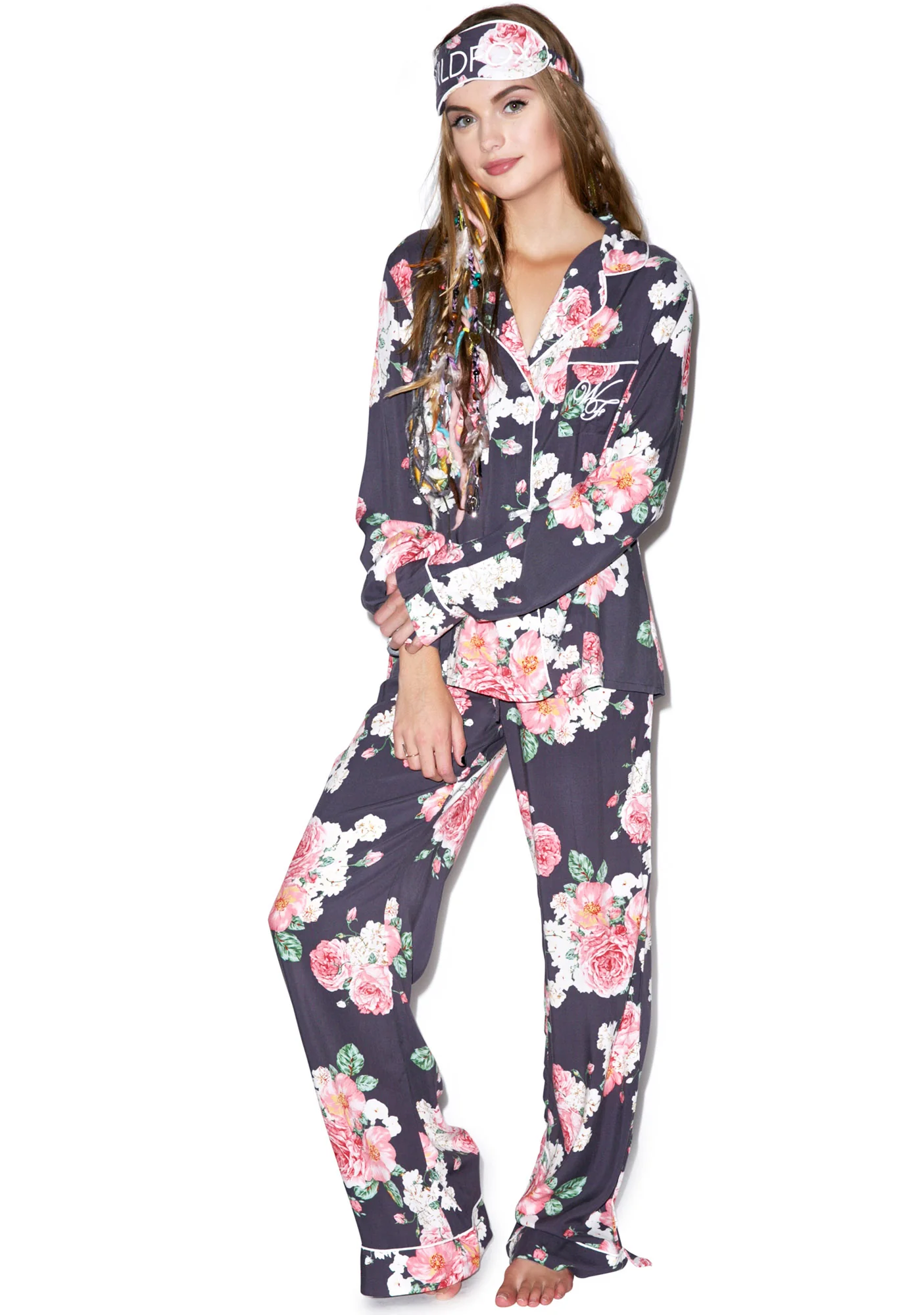 Austen Rose Classic PJ Set - Image 2