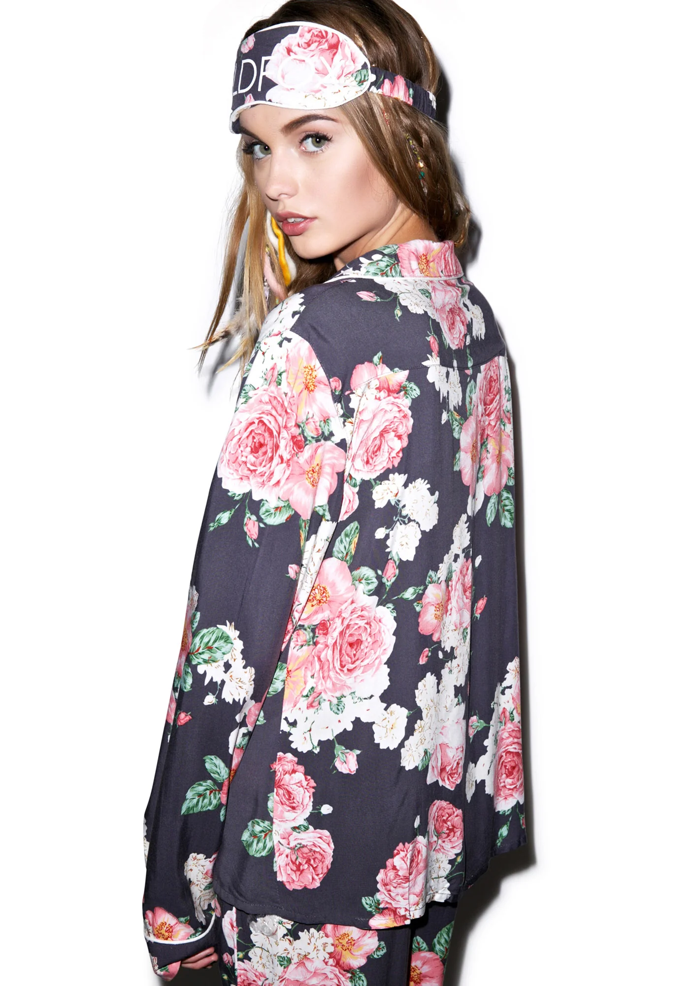 Austen Rose Classic PJ Set - Image 4