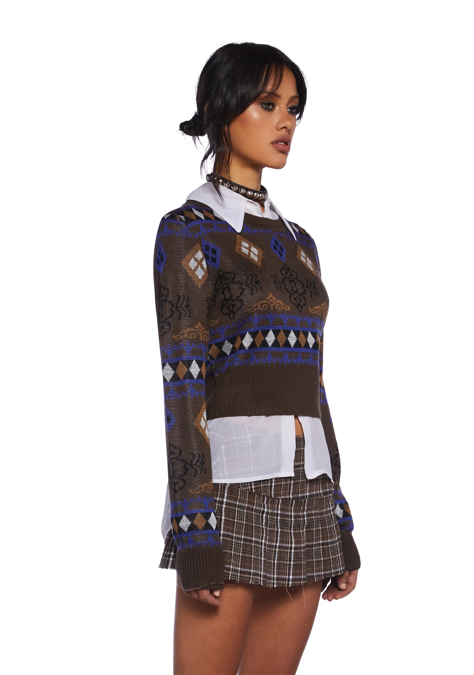 Autumn Edge Knit Sweater - Image 4