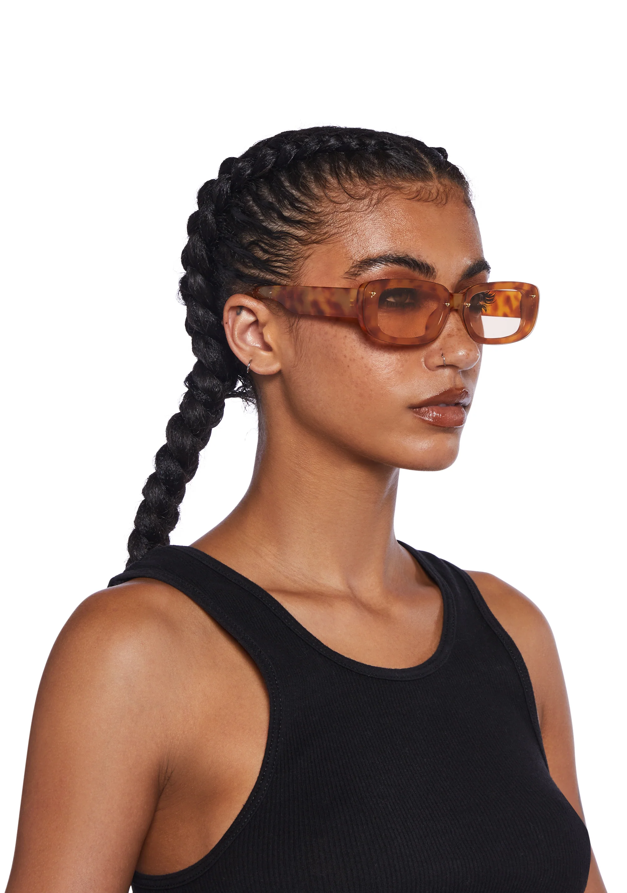Avenue Royale Rectangle Sunglasses - Image 2
