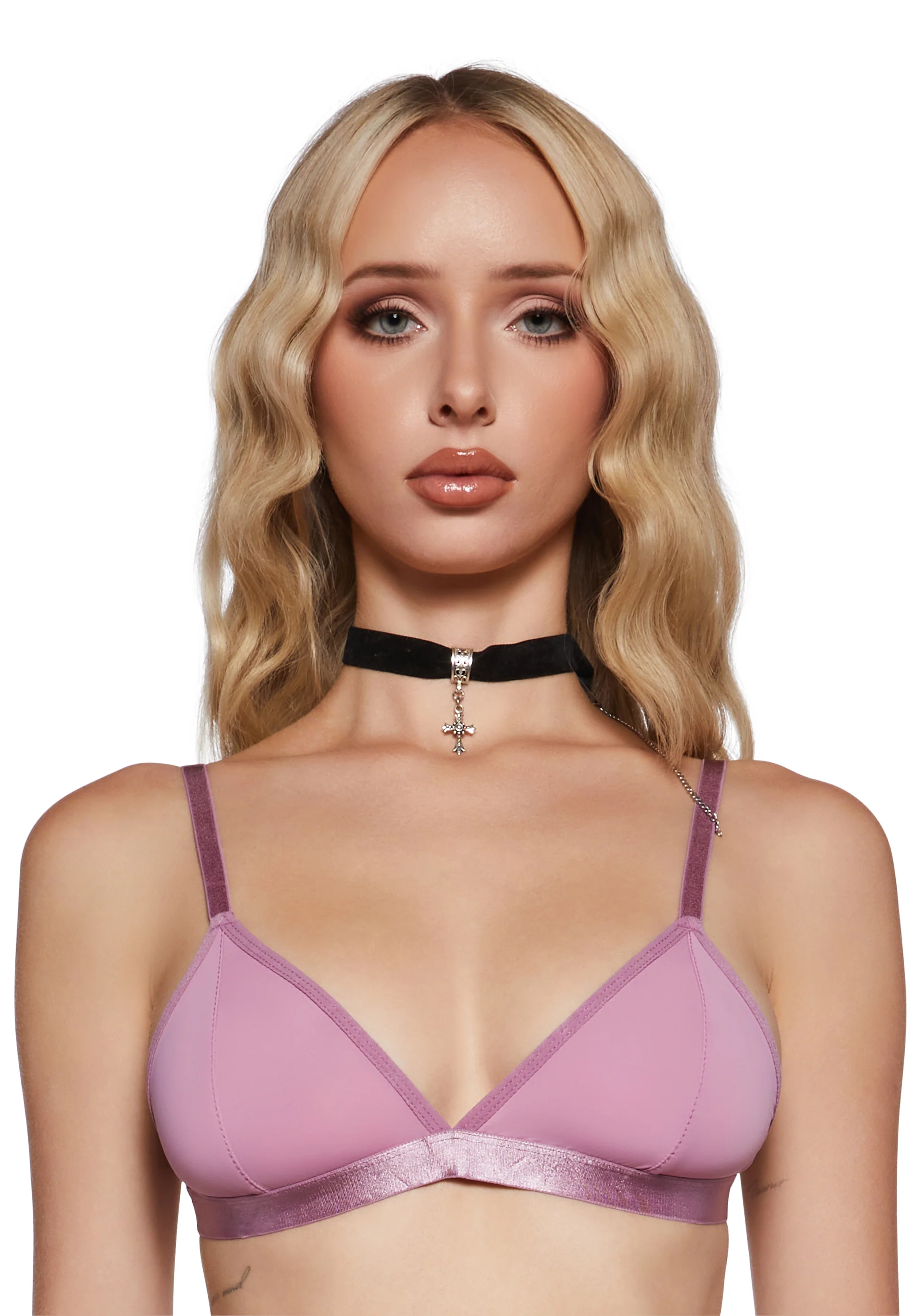Awe Struck Bralette - Mauve - Image 5