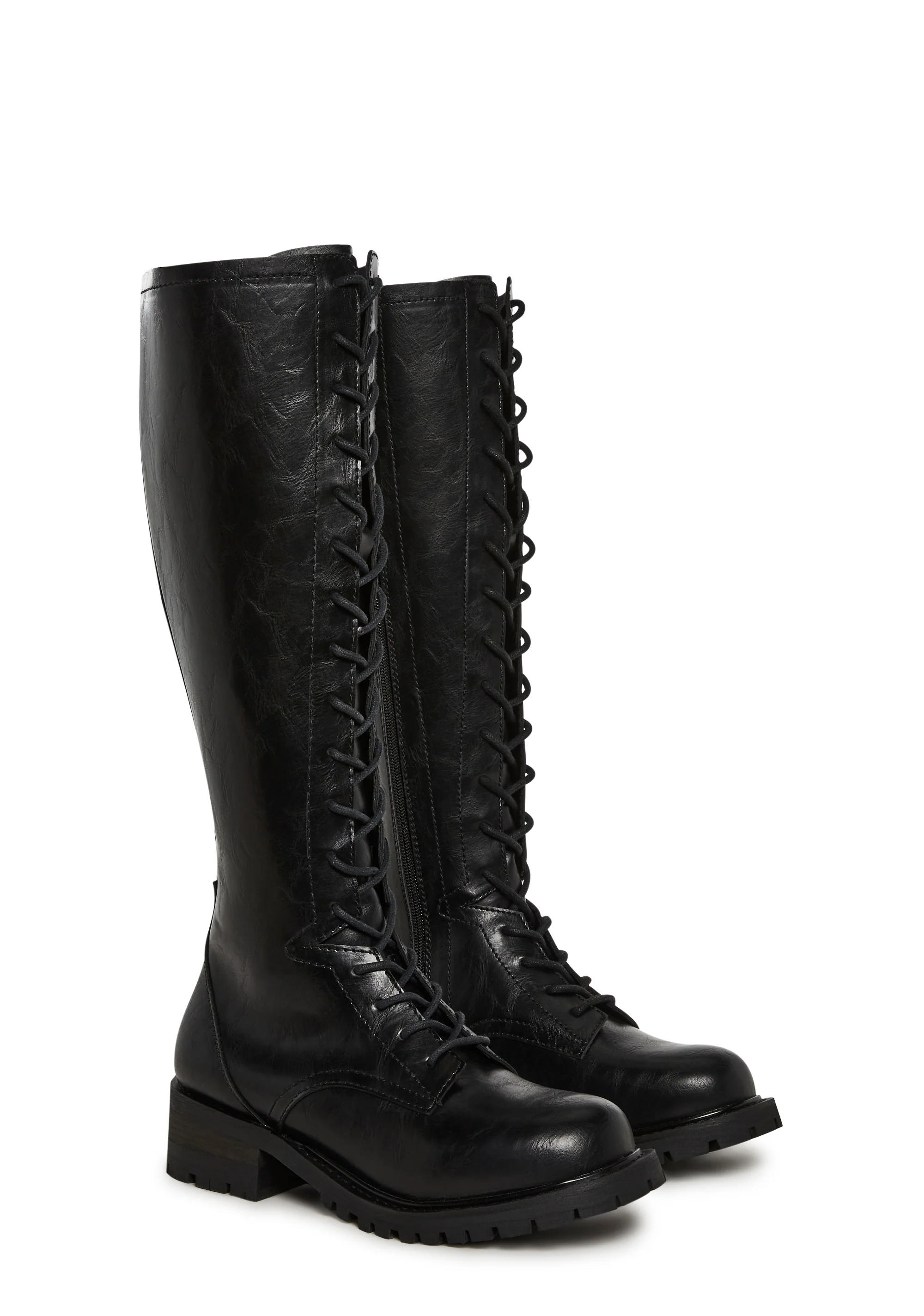 Outro Knee High Cadet Boots - Image 3