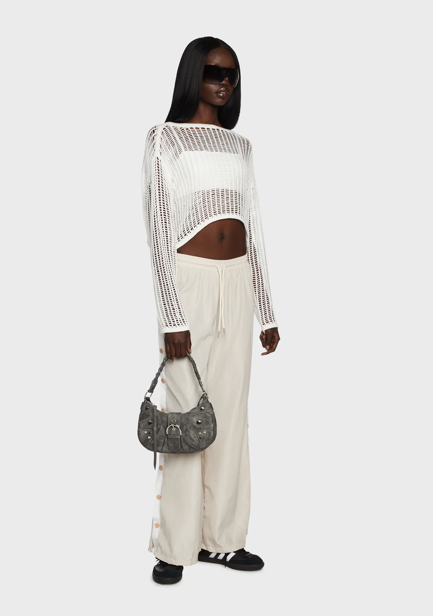 Aylin Oversized Hole Sweater - Image 2