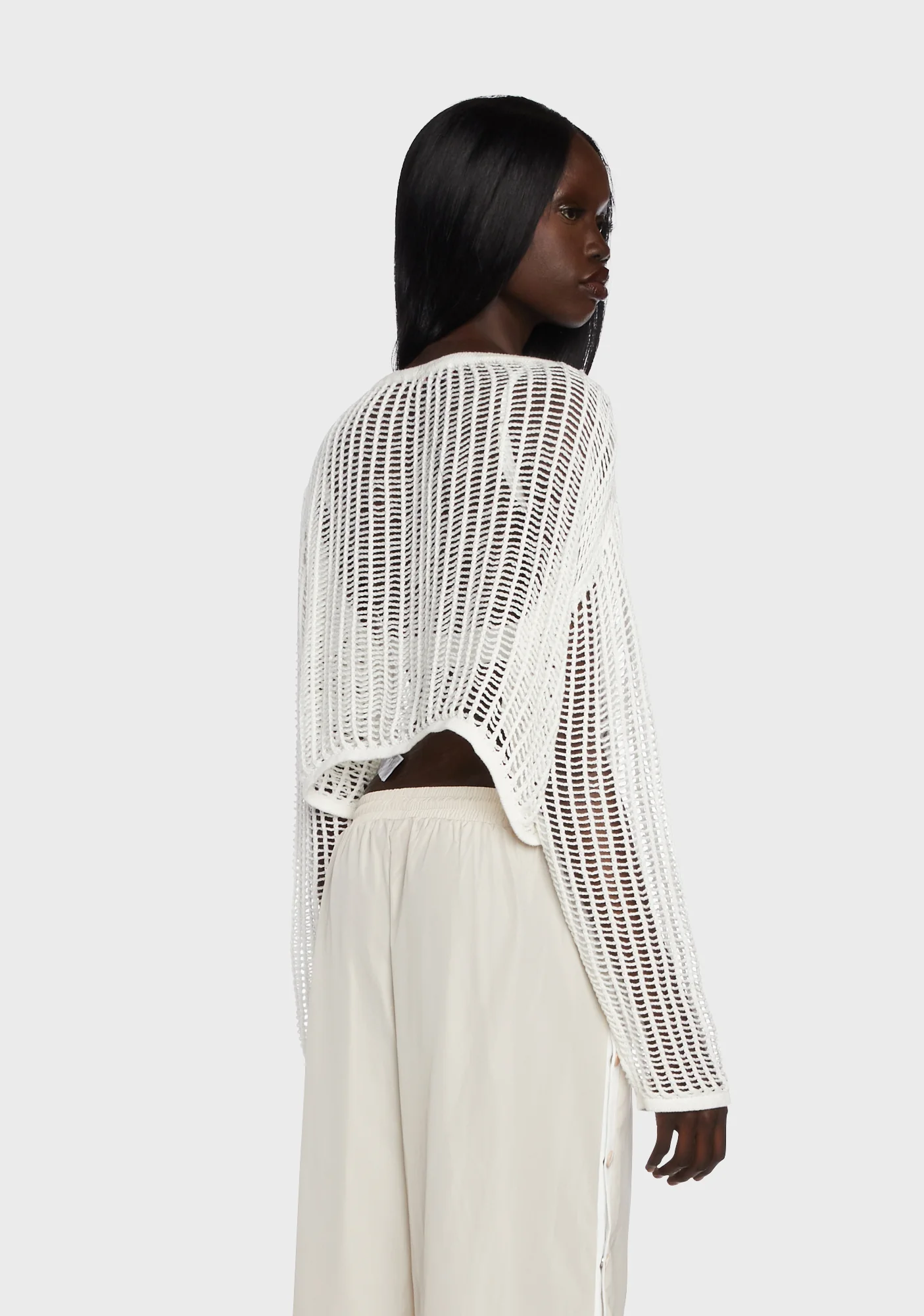 Aylin Oversized Hole Sweater - Image 4