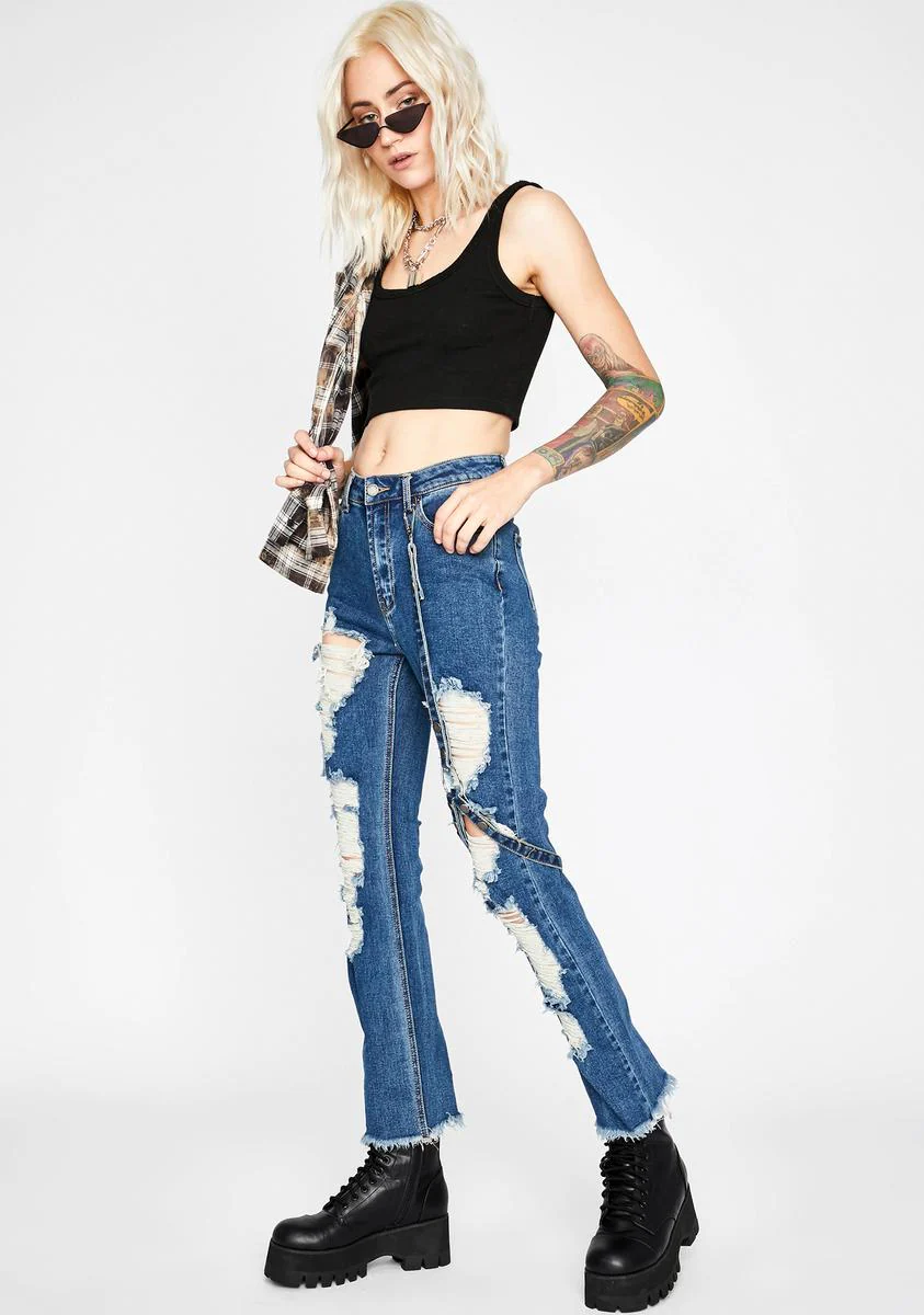 Babe Brutality Harness Jeans - Image 3