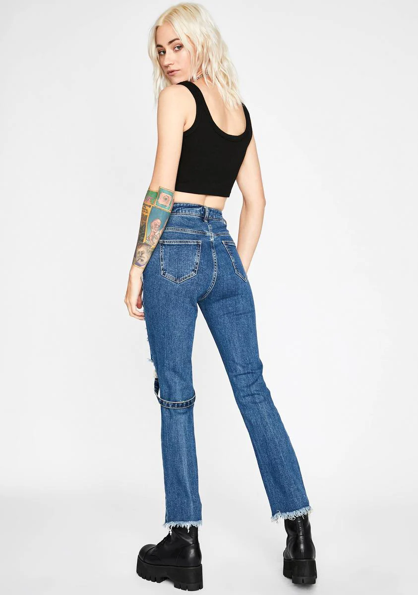 Babe Brutality Harness Jeans - Image 4
