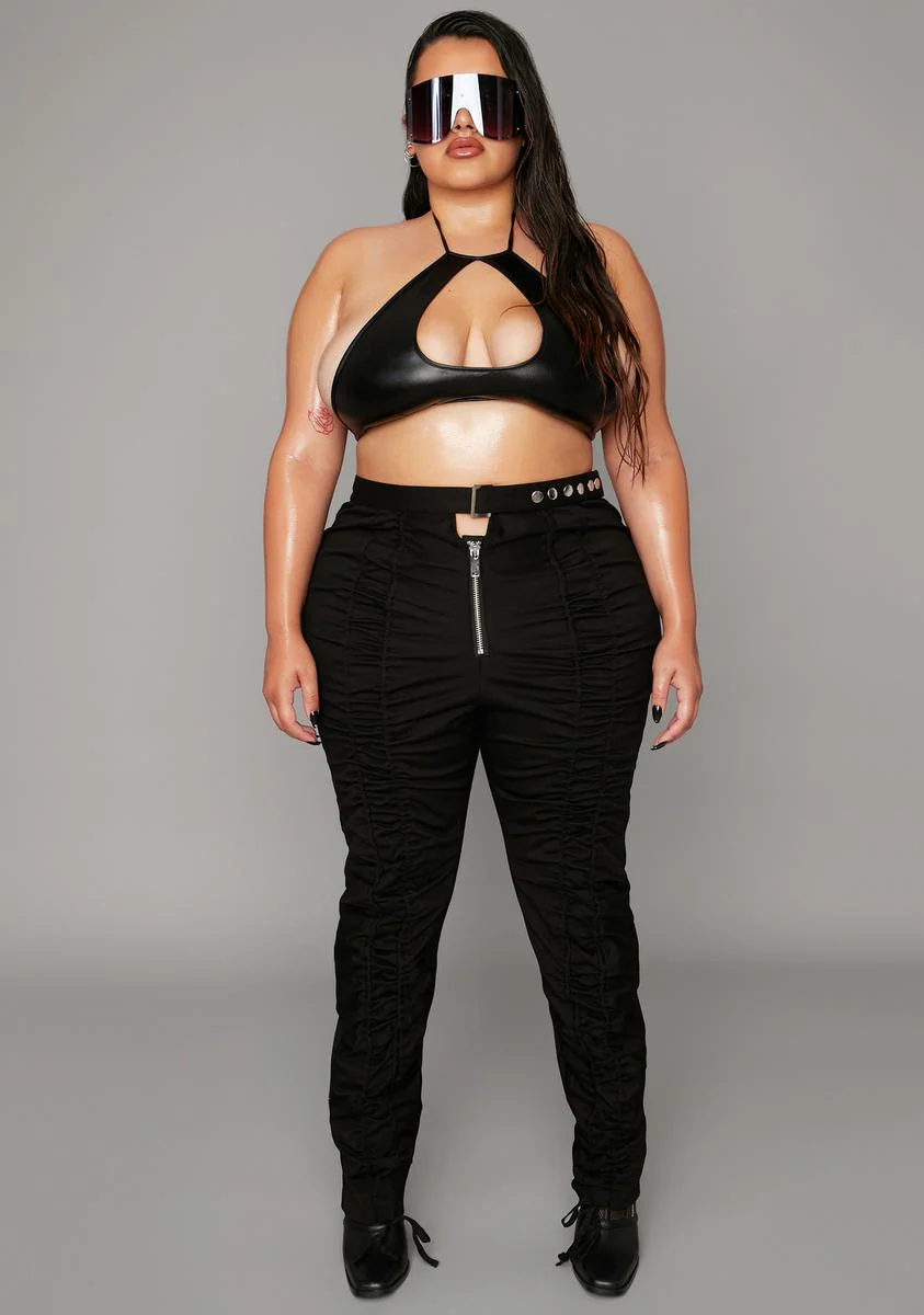 Babe Look At Me Now Ruched Pants - Image 3