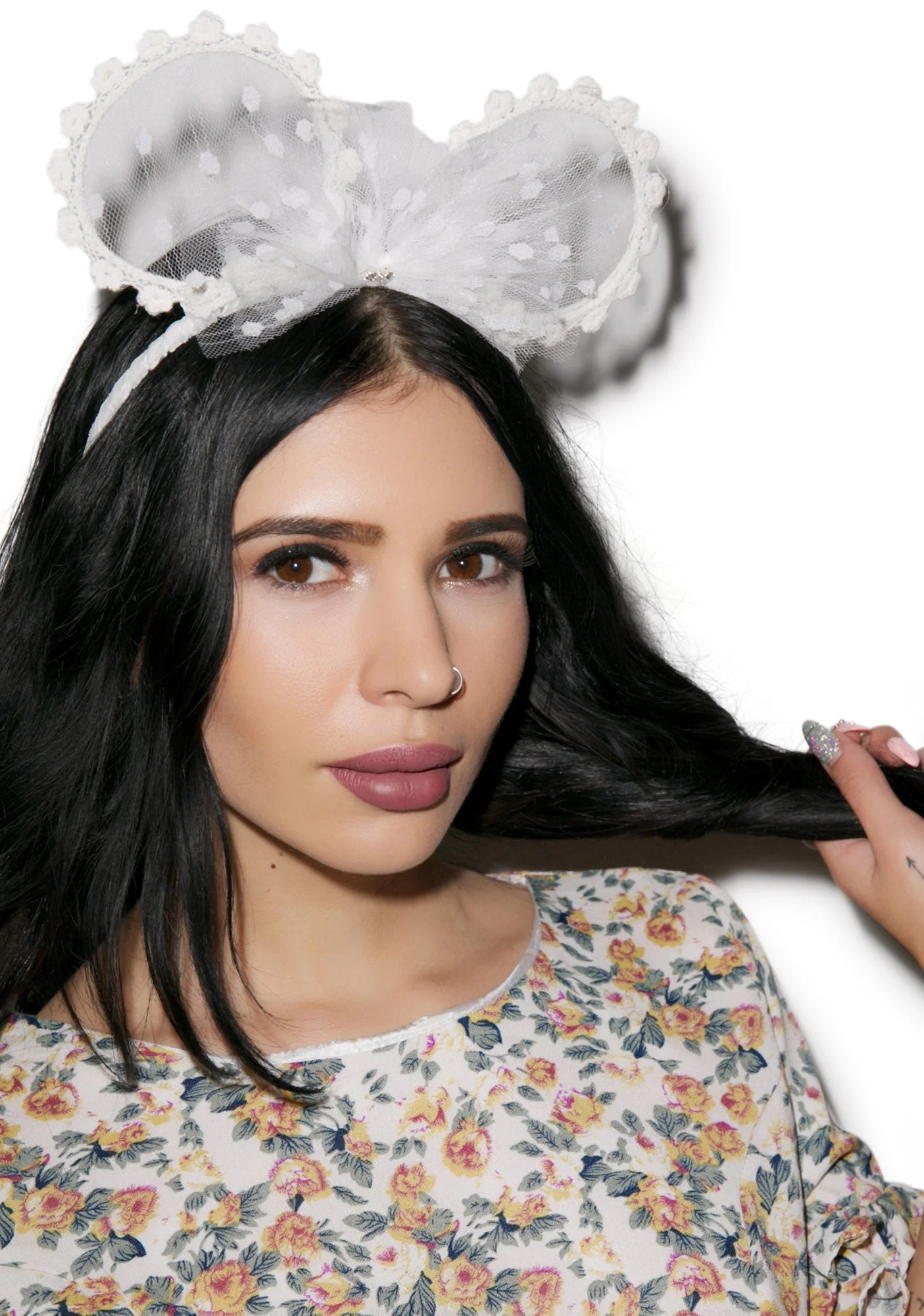 Babe-y Bear Headband - White - Image 15