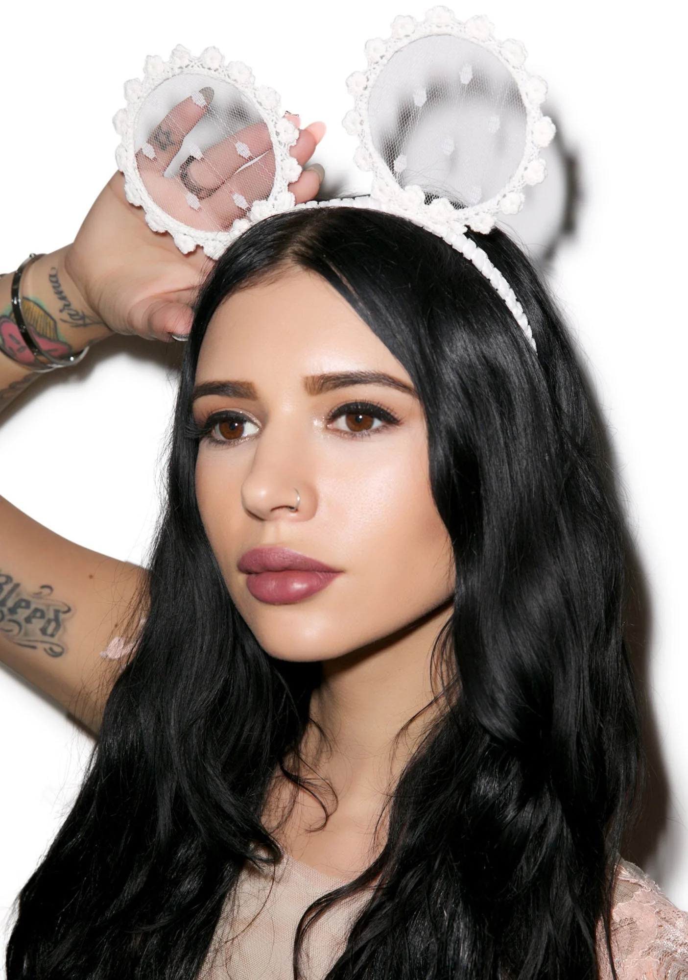 Babe-y Bear Headband - White - Image 3