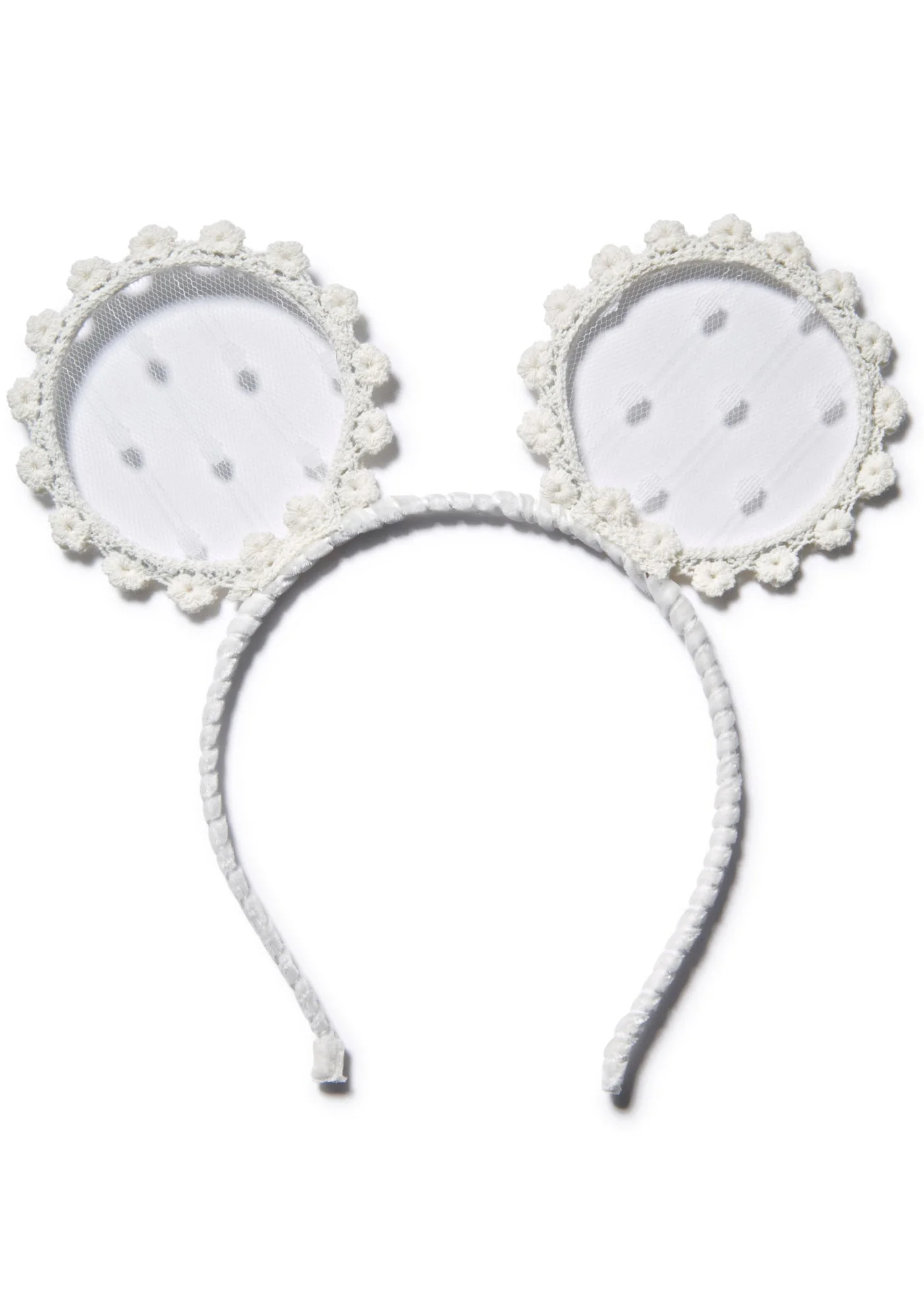 Babe-y Bear Headband - White - Image 4