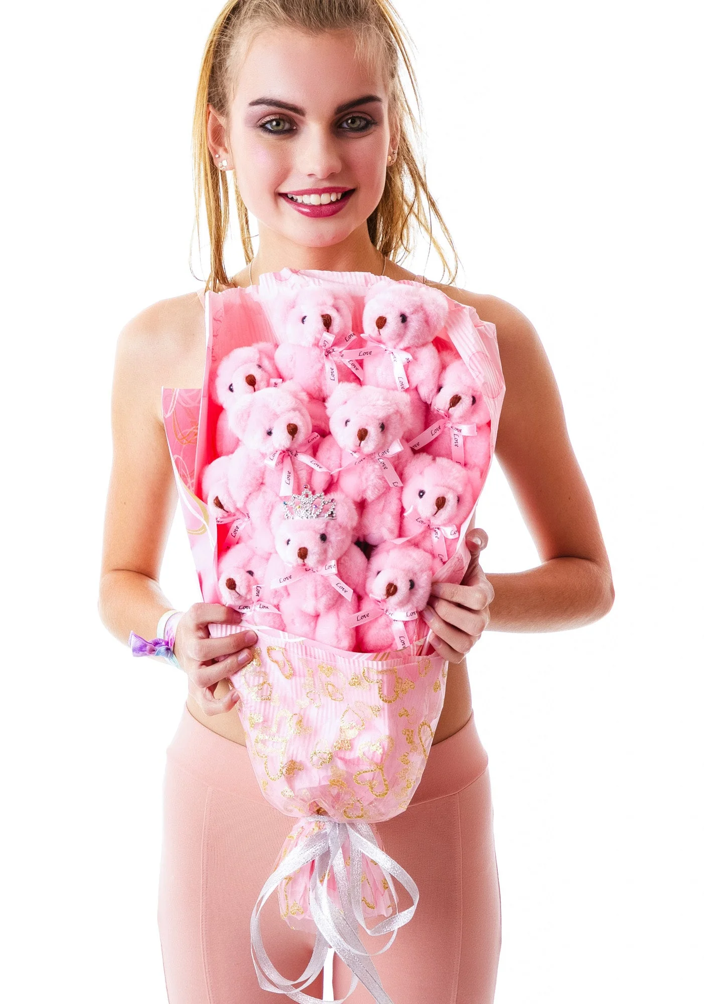 Baby Bear Bouquet - Pink - Image 5