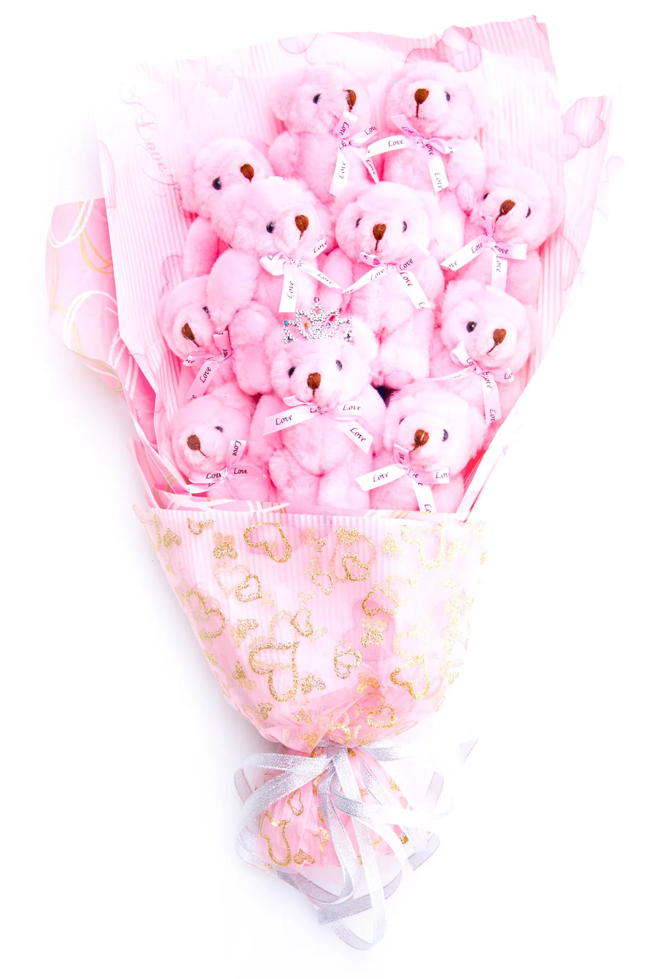 Baby Bear Bouquet - Pink - Image 8