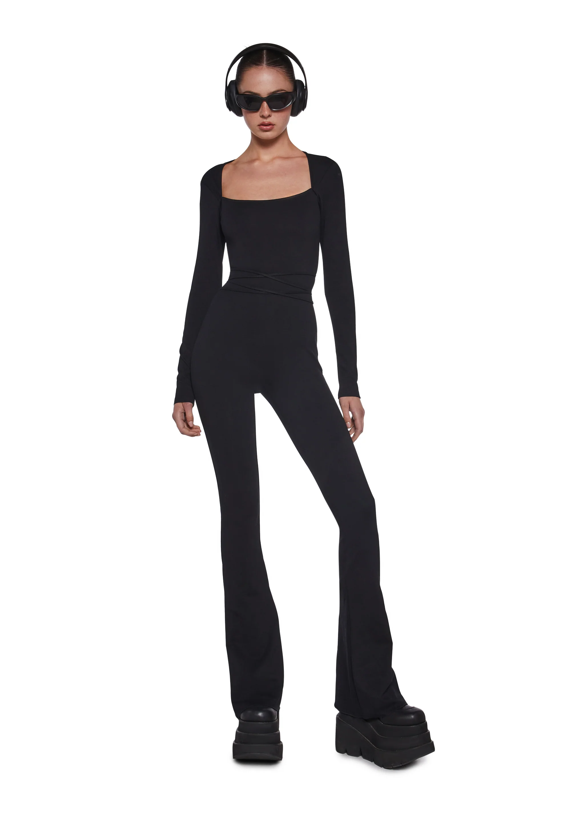 Signal Open Back Catsuit - Image 6