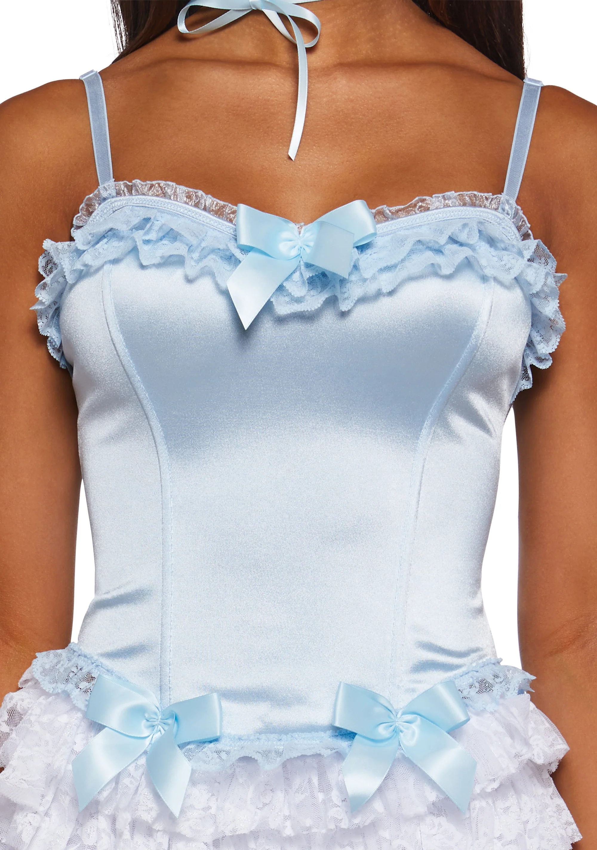 Romantic Age Corset Top - Blue - Image 6